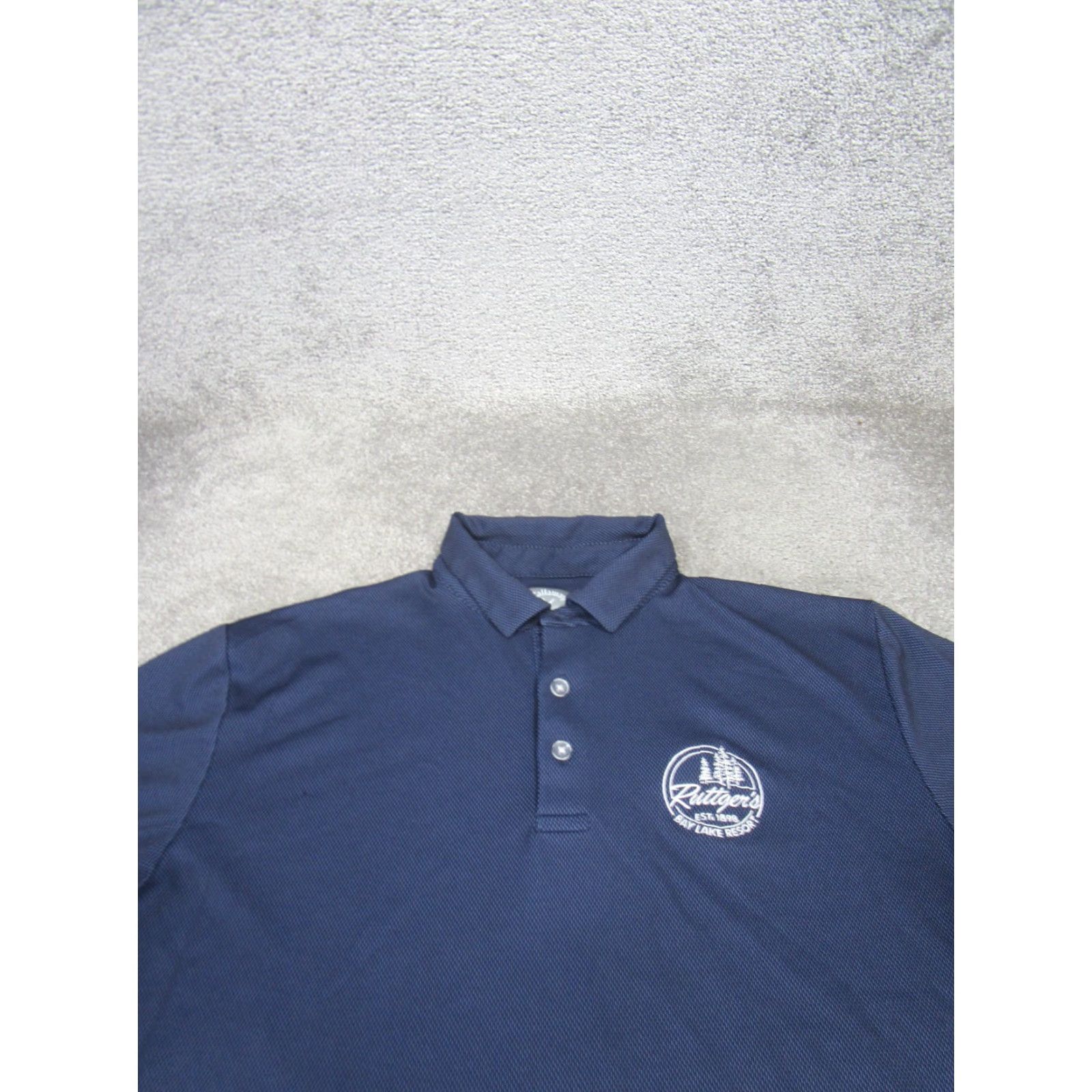 Callaway Callaway Polo Shirt Mens Large Opti Dri Navy Blue Golf Size US L / EU 52-54 / 3 - 2 Thumbnail