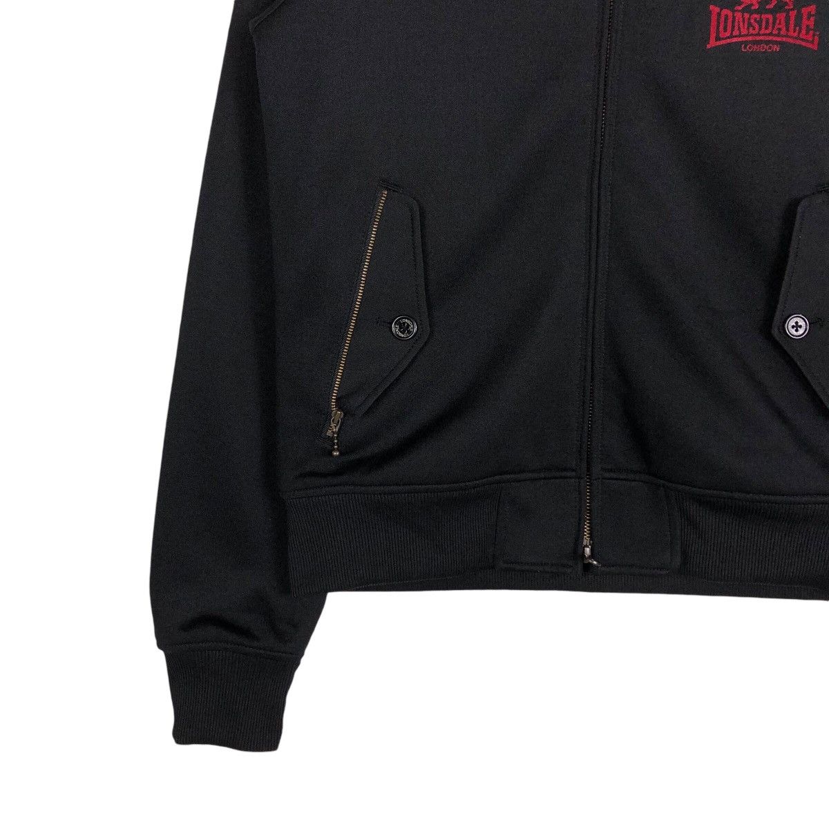 Japanese Brand 📌Vintage Bomber Jacket Biker Lonsdale London Big Logo Size US M / EU 48-50 / 2 - 5 Thumbnail