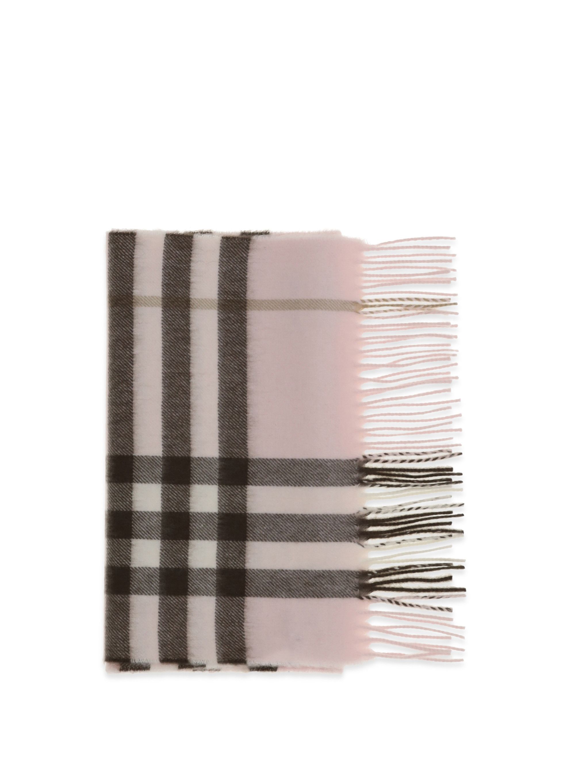 Burberry Check Cashmere Scarf Size ONE SIZE - 1 Thumbnail