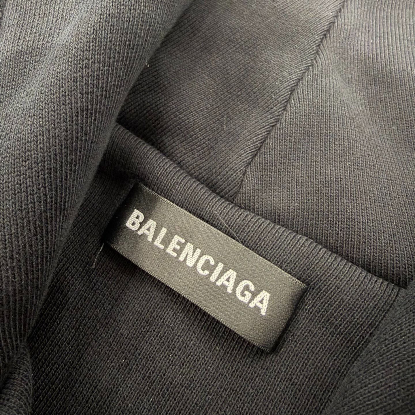 Balenciaga Balenciaga Denim-Panel Zip Hoodie Jacket Size US M / EU 48-50 / 2 - 3 Thumbnail