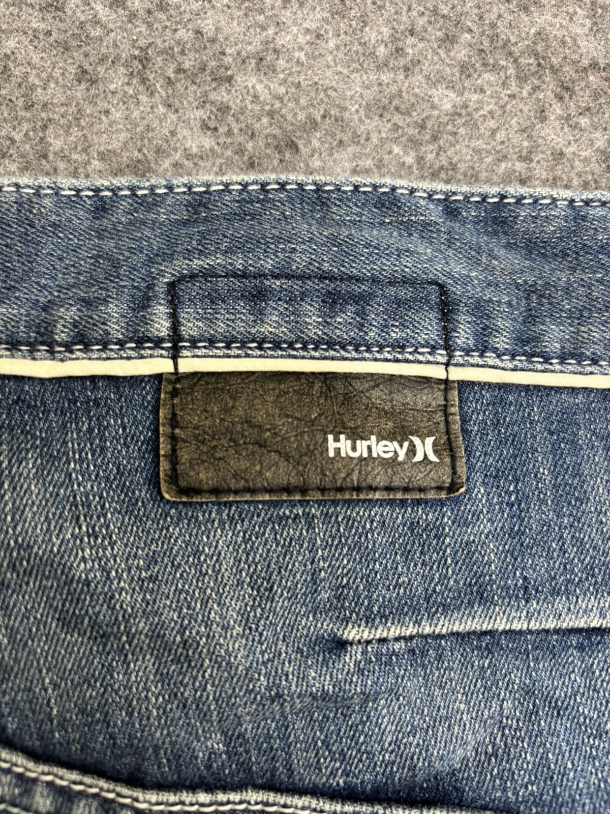 Hurley 💥Punk Style💥Hurley Patchwork Skinny Denim F598 Size US 36 / EU 52 - 20 Thumbnail