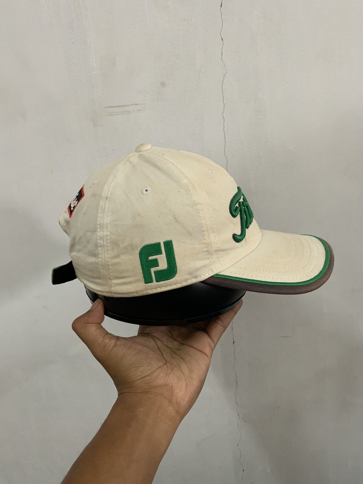 Japanese Brand Vintage Fitleist Pro V1 Embroidery Fade Hat Size ONE SIZE - 5 Thumbnail