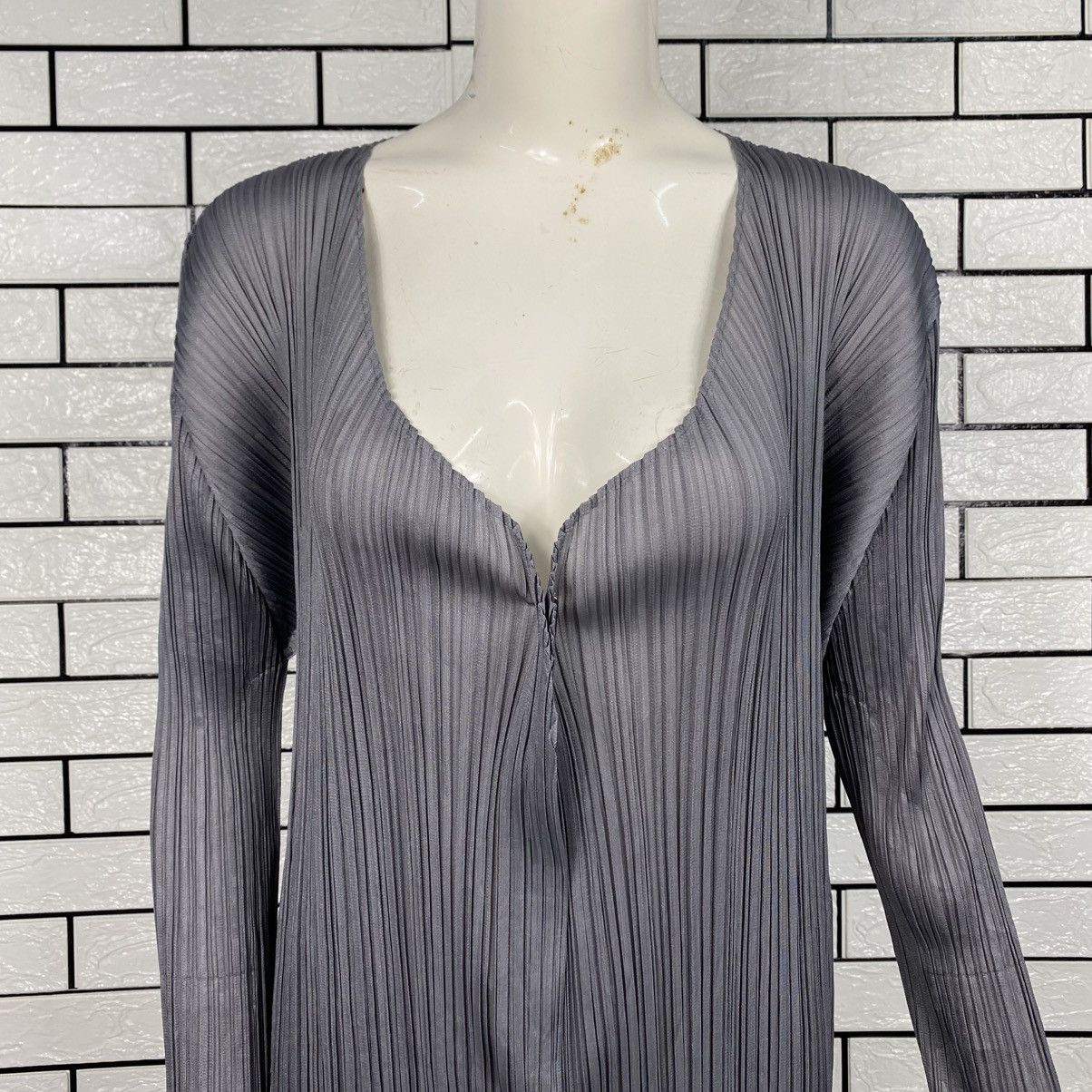 Pleats Please Issey Miyake 🔥Vintage Long Cardigan Jacket Pleats Please Issey Miyake Size M / US 6-8 / IT 42-44 - 3 Thumbnail