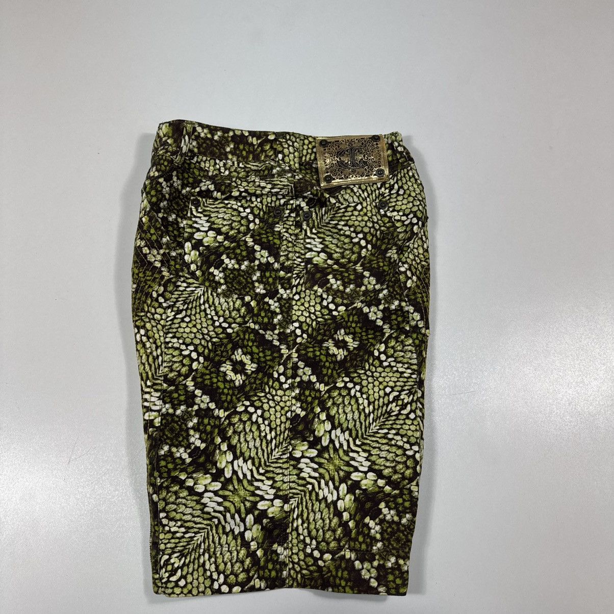 Roberto Cavalli roberto cavalli skirt just cavalli crocodile color rare Size 30" / US 8 / IT 44 - 8 Thumbnail