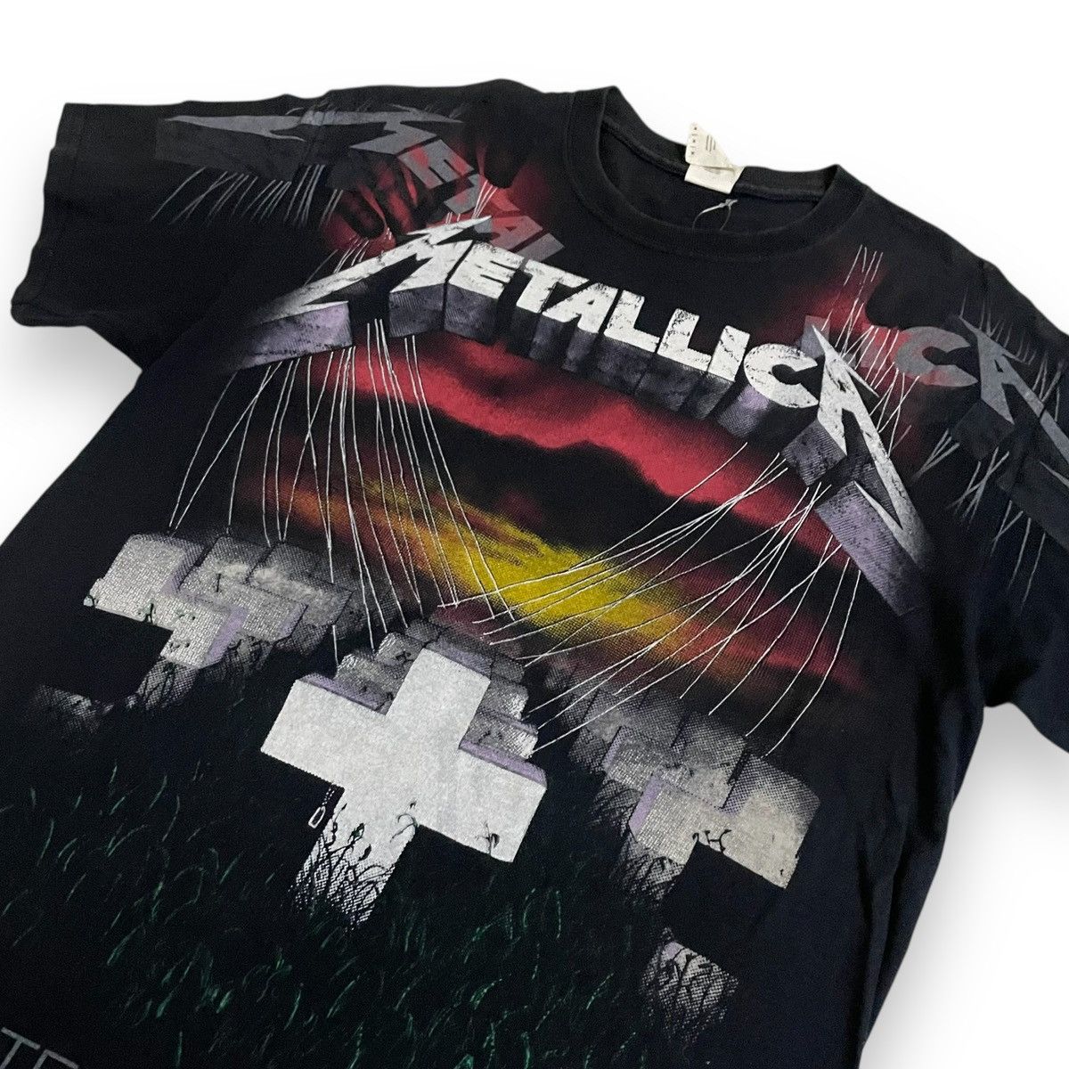 Metallica Vintage Metallica Adult Master of Puppets Band Tees Size US M / EU 48-50 / 2 - 3 Thumbnail