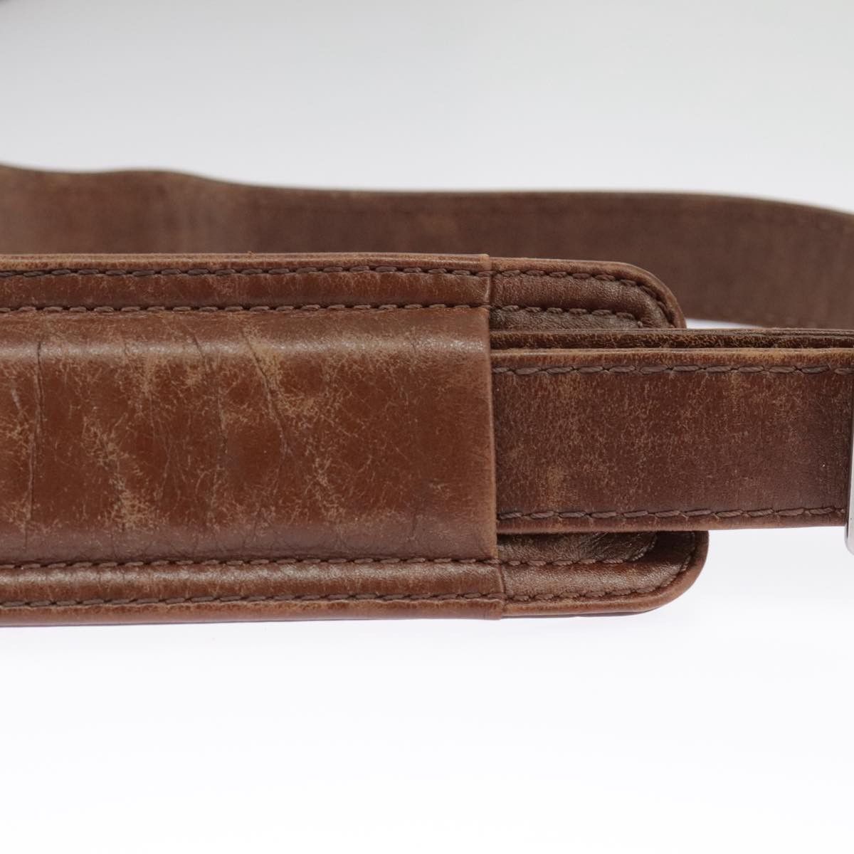 Louis Vuitton LOUIS VUITTON Defeel Shoulder Bag Suede Leather Brown M92357 Size ONE SIZE - 14 Thumbnail