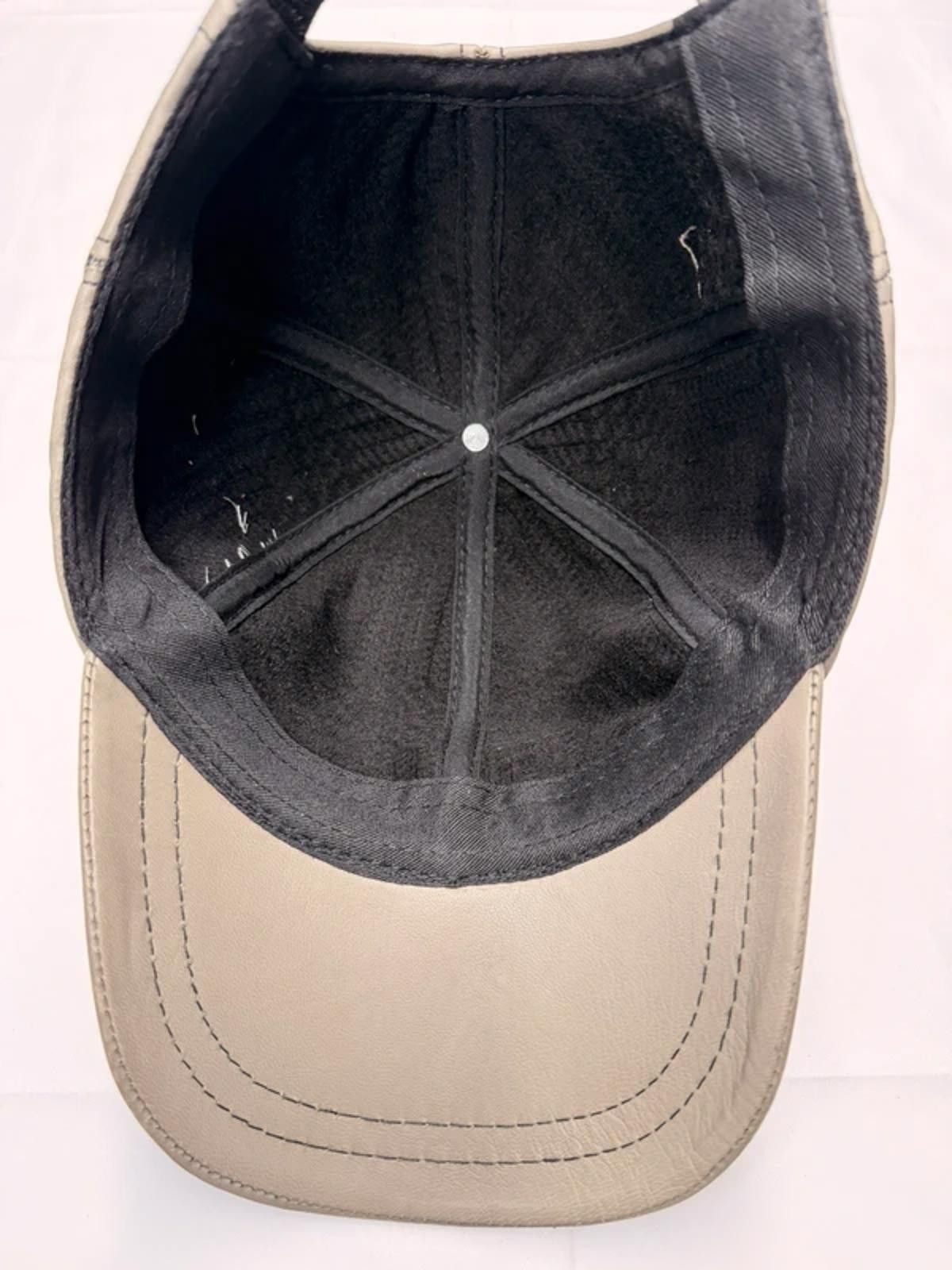 Other NEW Leather Baseball Cap - Premium Hat #024 Size ONE SIZE - 5 Thumbnail