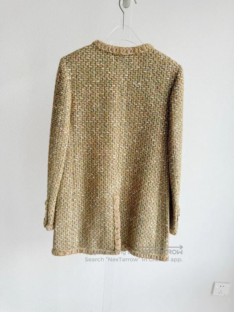 Chanel Chanel 16A Roman series show gold tweed four-pocket jacket Size XXS / US 00 / IT 34 - 2 Thumbnail