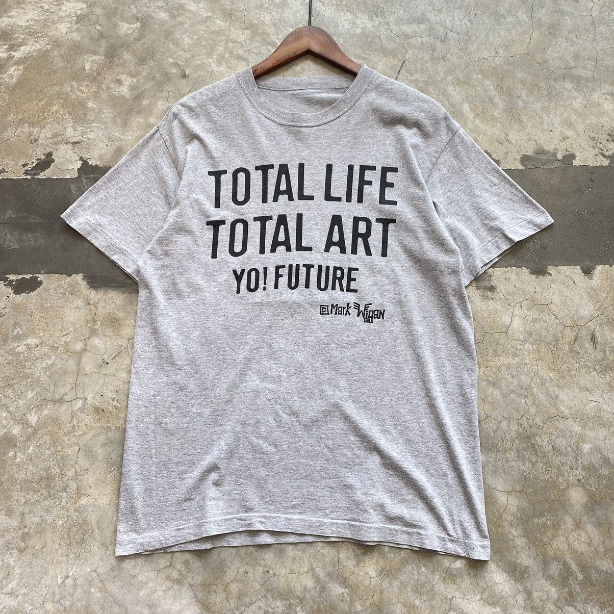 Vintage Vintage 90s Mark Wigan “Total Life Total Art”Tee Size US L / EU 52-54 / 3 - 2 Thumbnail