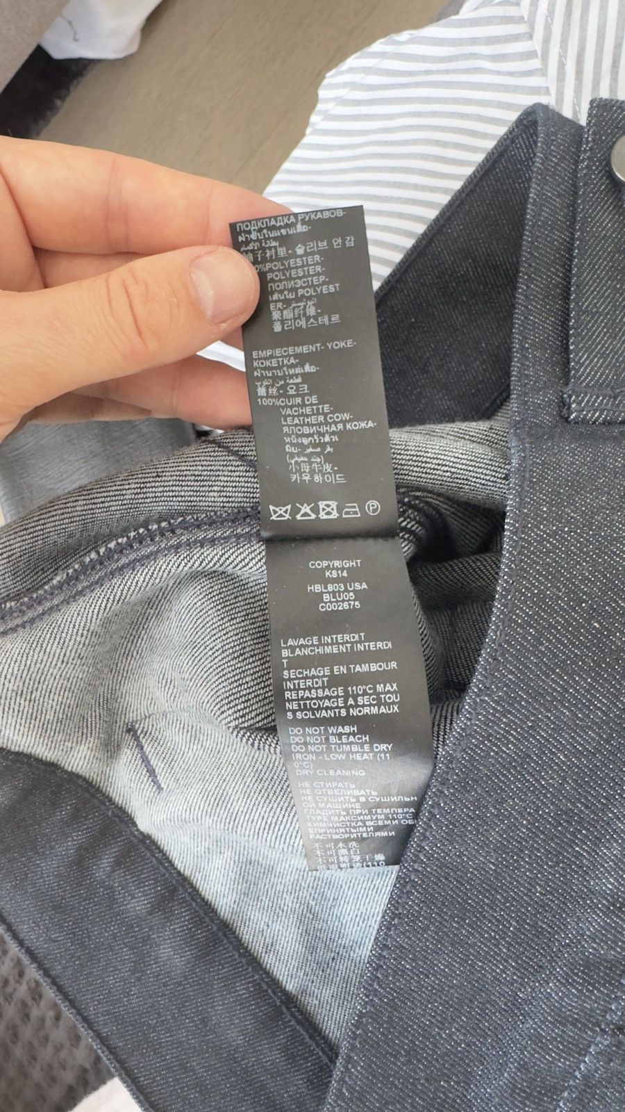The Kooples The Kooples Denim and Leather Jacket Size US XS / EU 42 / 0 - 5 Thumbnail
