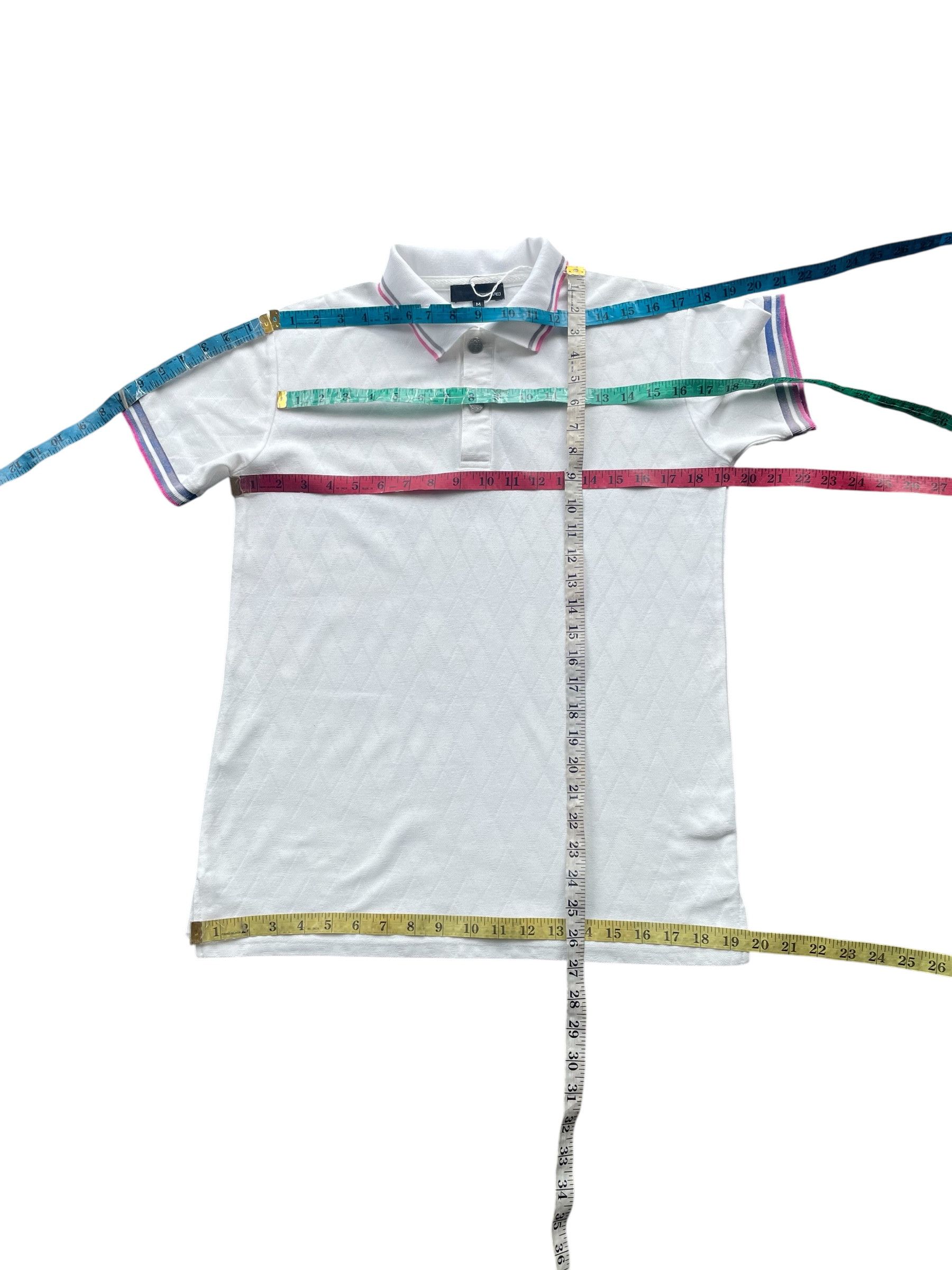 Dsquared2 M2squared Diamond Design Twin Trapped Polo Size US M / EU 48-50 / 2 - 5 Thumbnail