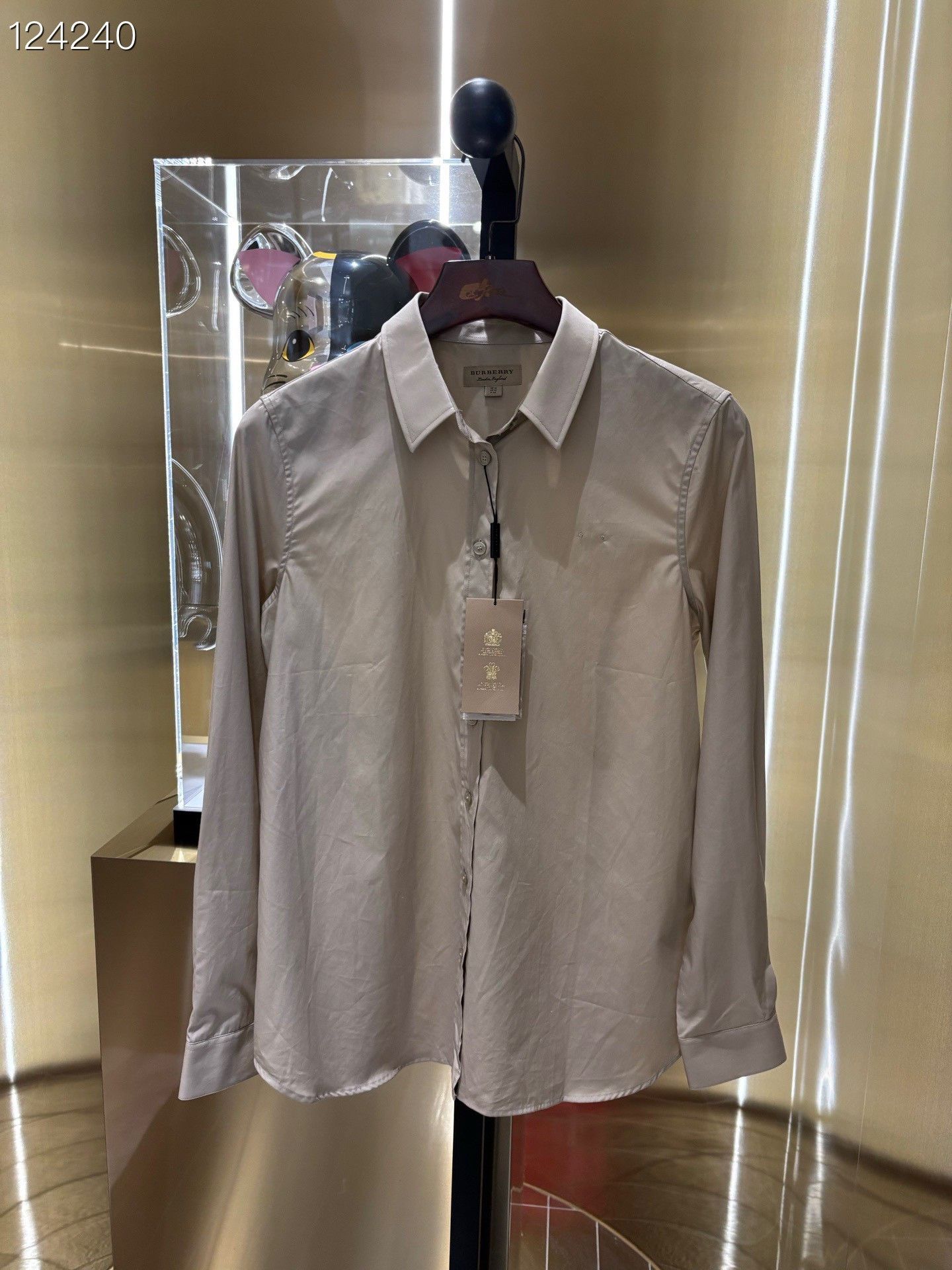 Burberry Burberry Women's Cotton Long-Sleeve Shirt Size M / US 6-8 / IT 42-44 - 1 Thumbnail