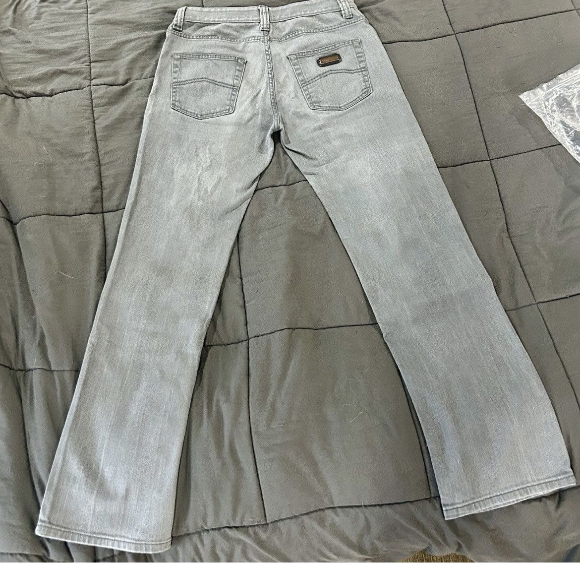 Armani Collezioni Armani Collezioni - Grey Jeans Men’s Slim Fit Denim size 31 Size US 31 - 2 Thumbnail