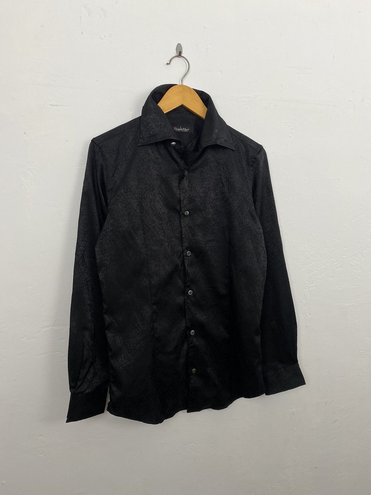 Tornado Mart Tornado mart black pattern shirt Size US L / EU 52-54 / 3 - 6 Thumbnail