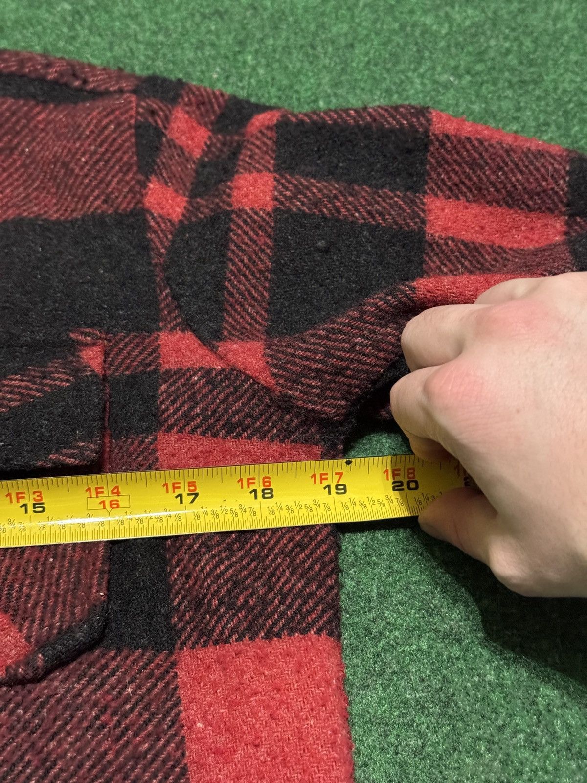 Vintage Vintage Buffalo Plaid Wool Blend 70s 80s Sm Flannel Shirt Size US S / EU 44-46 / 1 - 6 Thumbnail