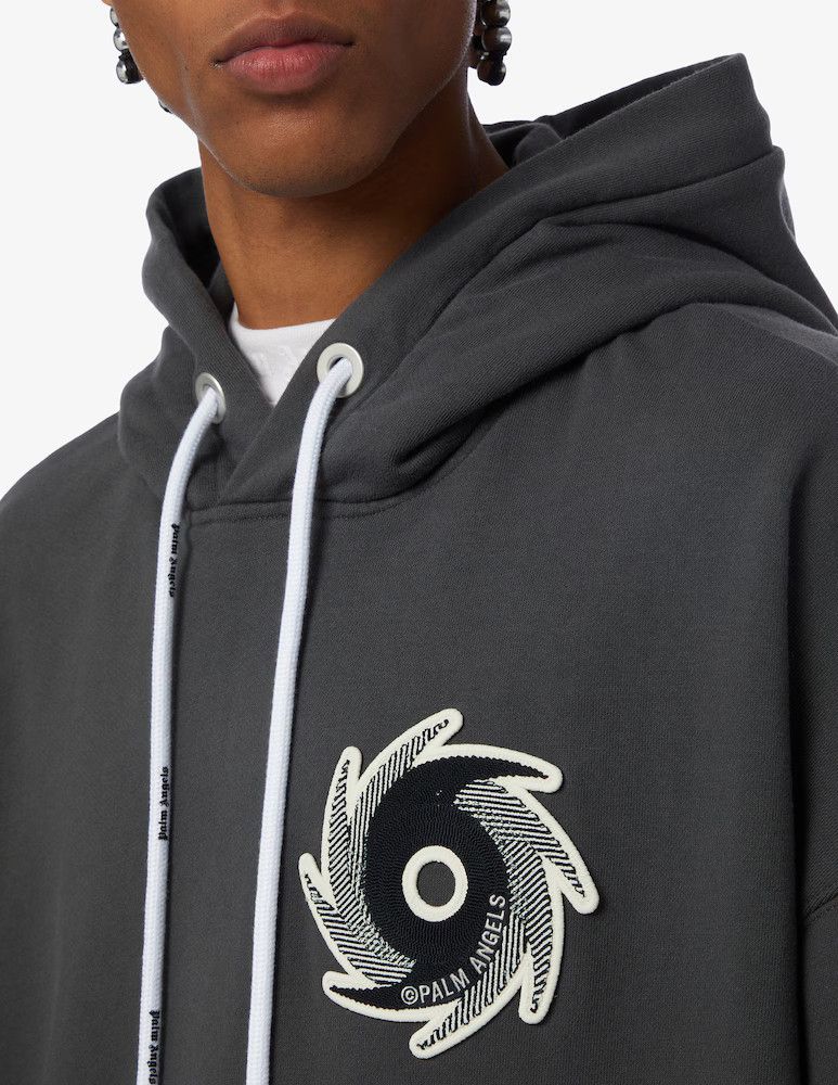 Palm Angels o1in1s1024 Q:1 / Palm Hurr Hoodie in Grey Size US L / EU 52-54 / 3 - 4 Thumbnail