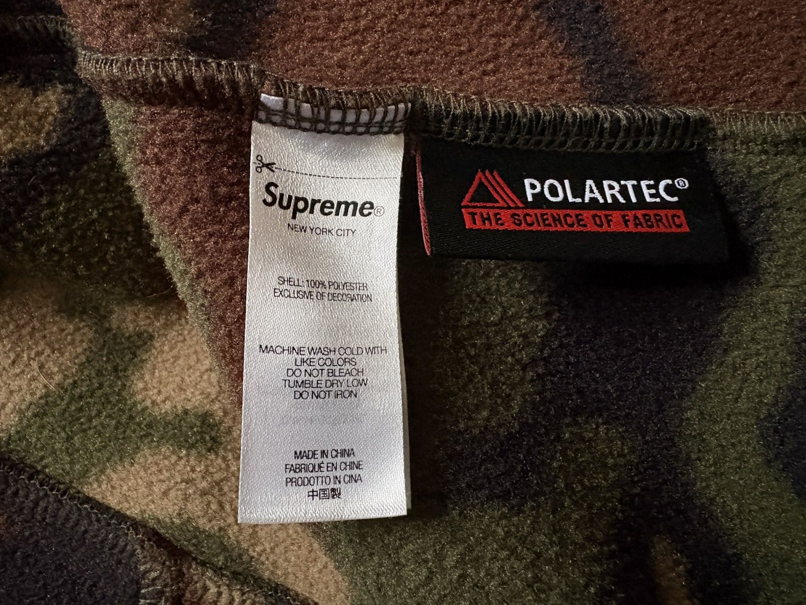 Supreme Supreme Polartec Zip Jacket Size US L / EU 52-54 / 3 - 12 Thumbnail