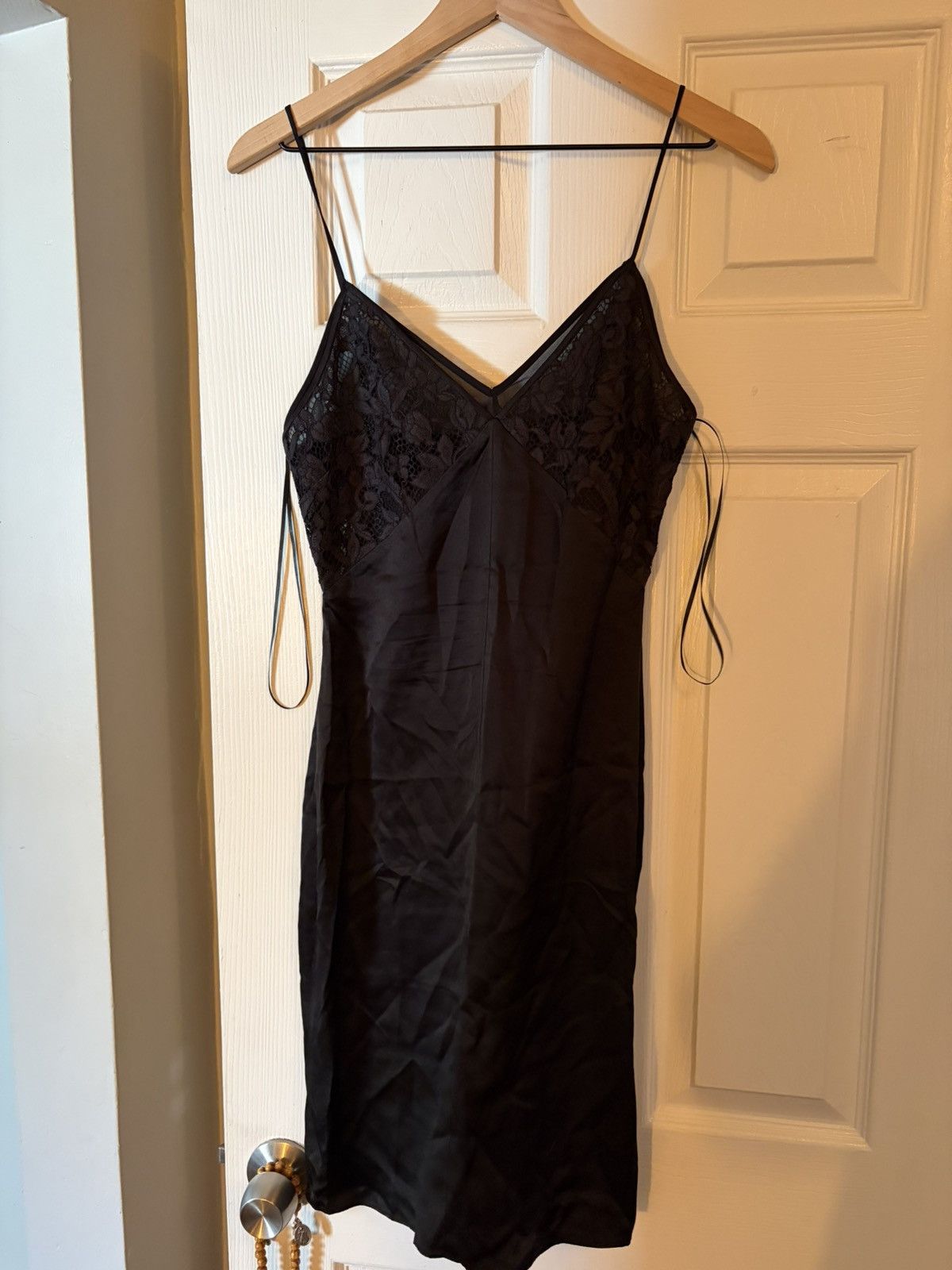 Rag & Bone RAG & BONE BLACK SILK SLIP DRESS Size XXS / US 00 / IT 34 - 1 Thumbnail