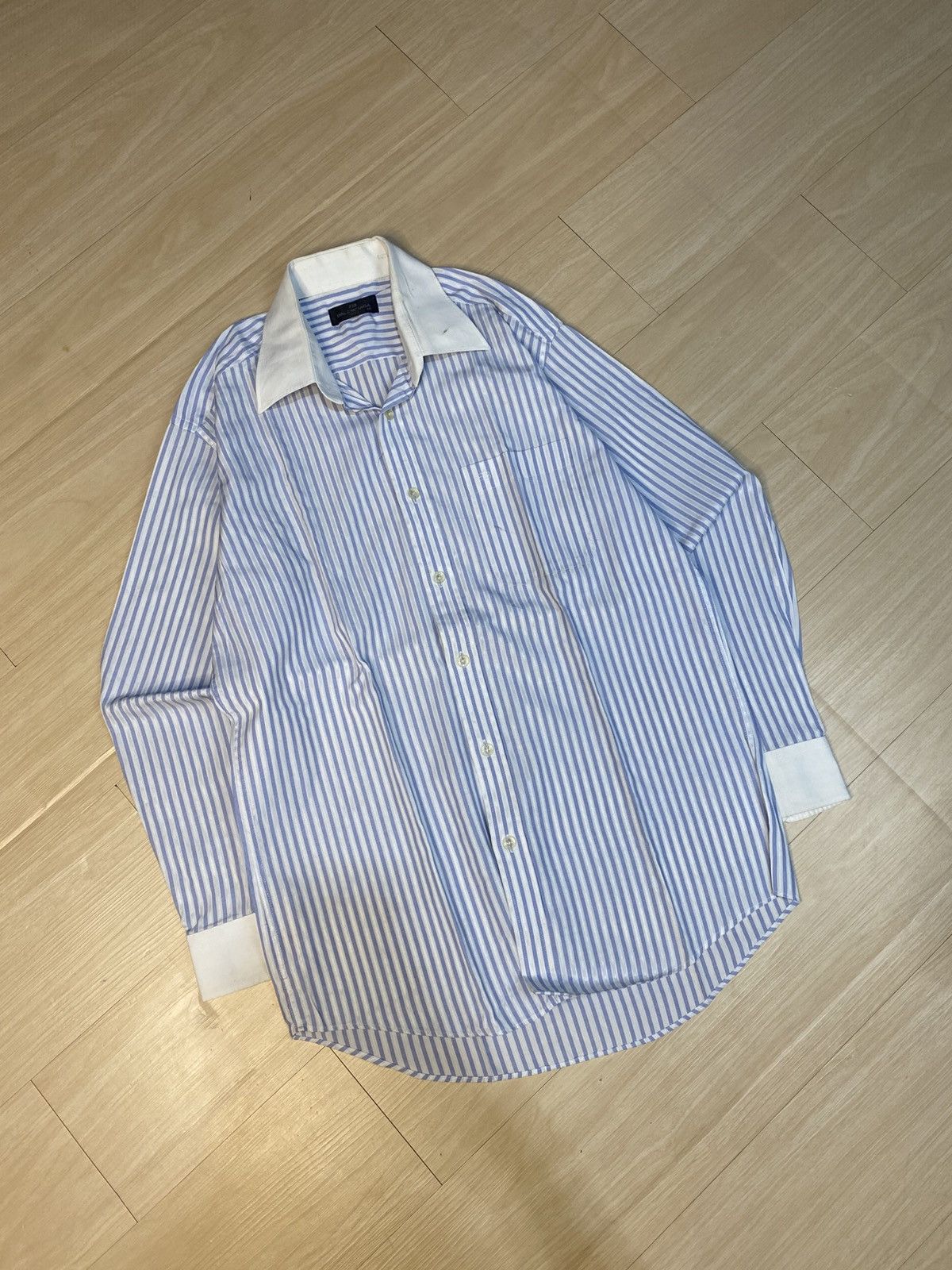 Balenciaga Vintage Balenciaga Button ups Shirt Size US M / EU 48-50 / 2 - 2 Thumbnail