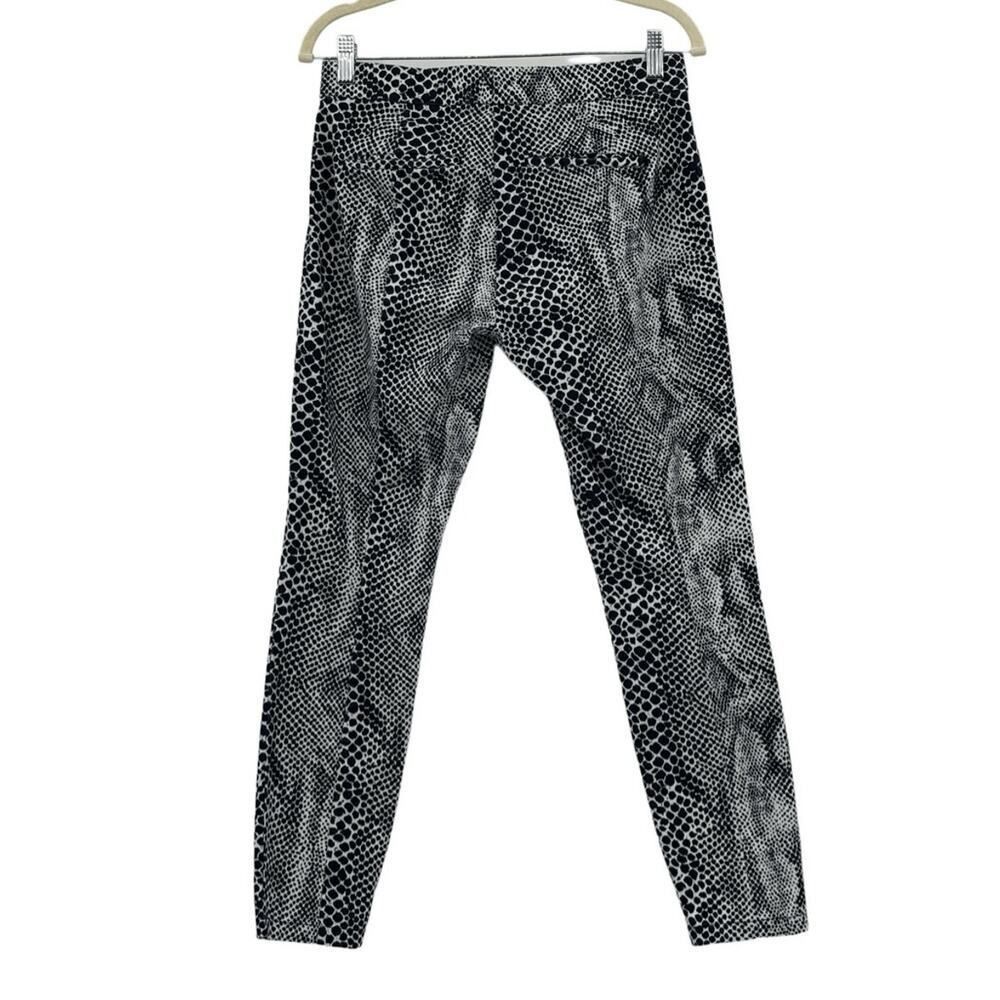 Gap Snake Print Super Skinny Stretch Casual Pants Size 2 Edgy Y2 Size 26" / US 2 / IT 38 - 2 Thumbnail