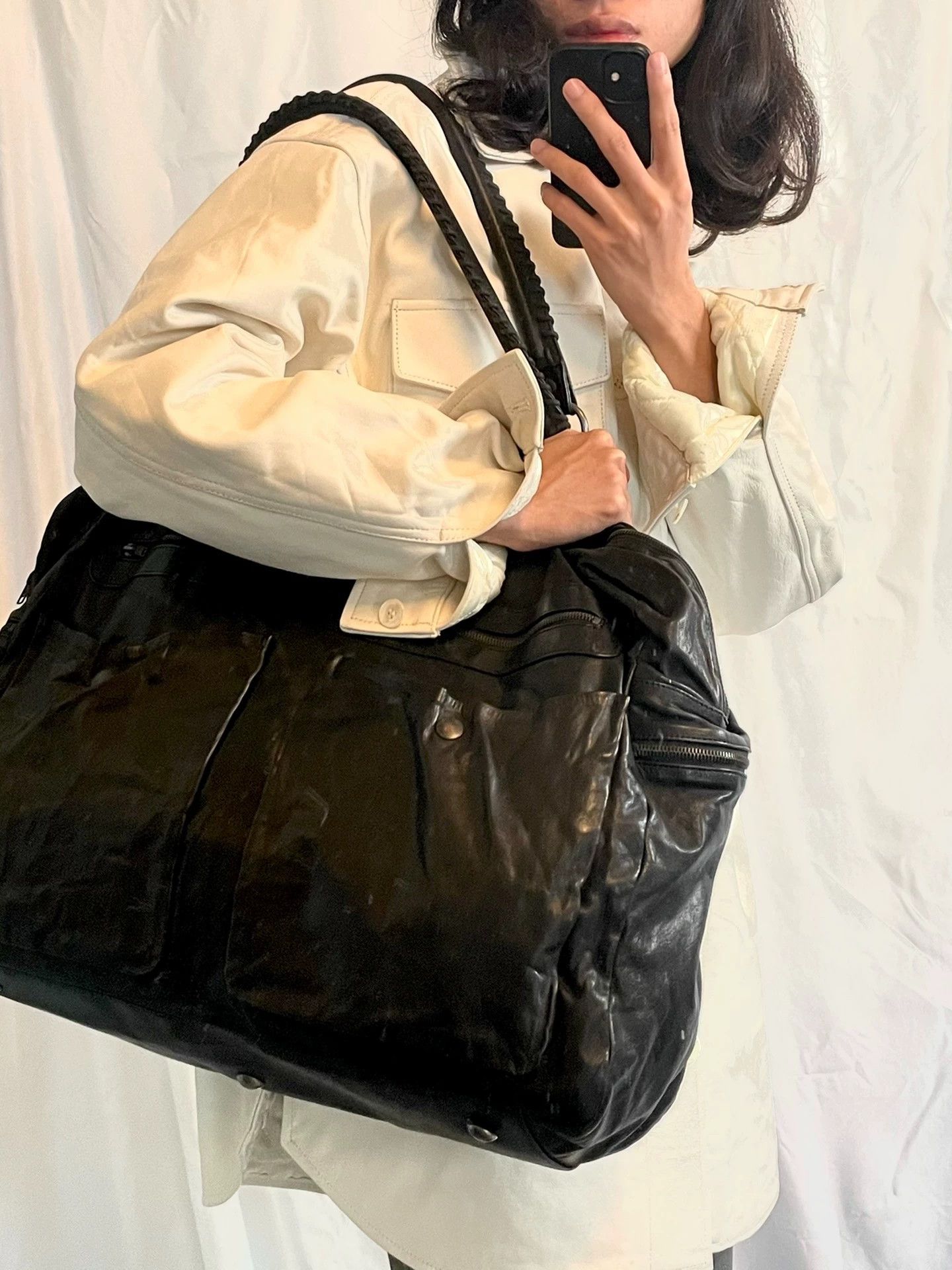 Other Maison Martin Margiela x HM Oversized Cowhide Coat Archive Size US M / EU 48-50 / 2 - 2 Thumbnail