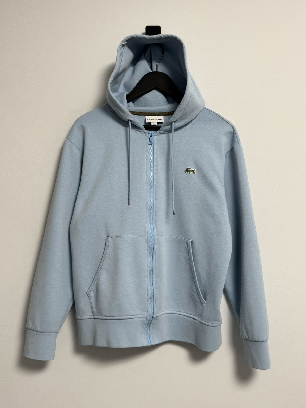 Lacoste Lacoste Vintage Y2K style Zip Hoodie Blue Size US S / EU 44-46 / 1 - 1 Thumbnail