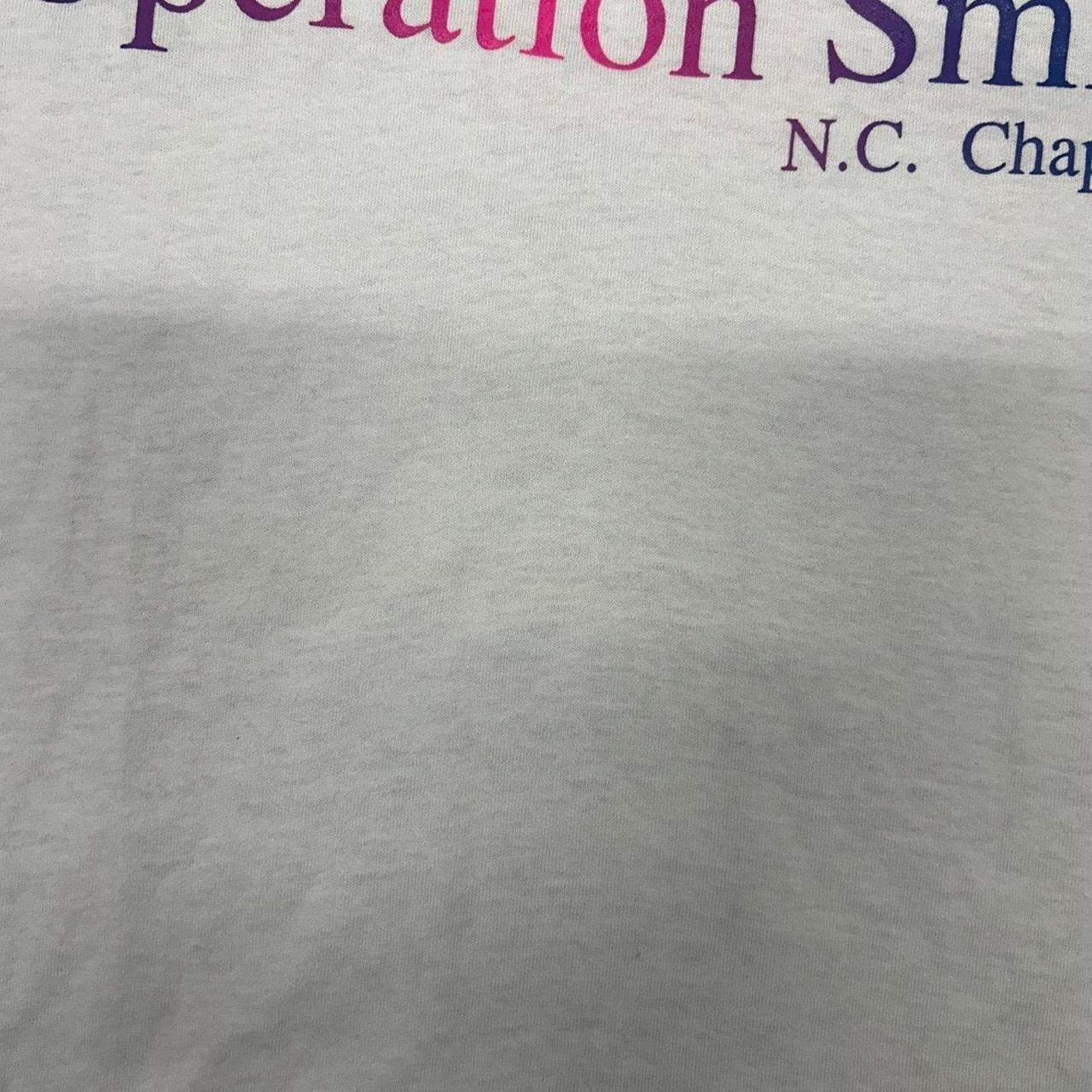 Other VTG Operation Smile white tee Size XL / US 12-14 / IT 48-50 - 3 Thumbnail