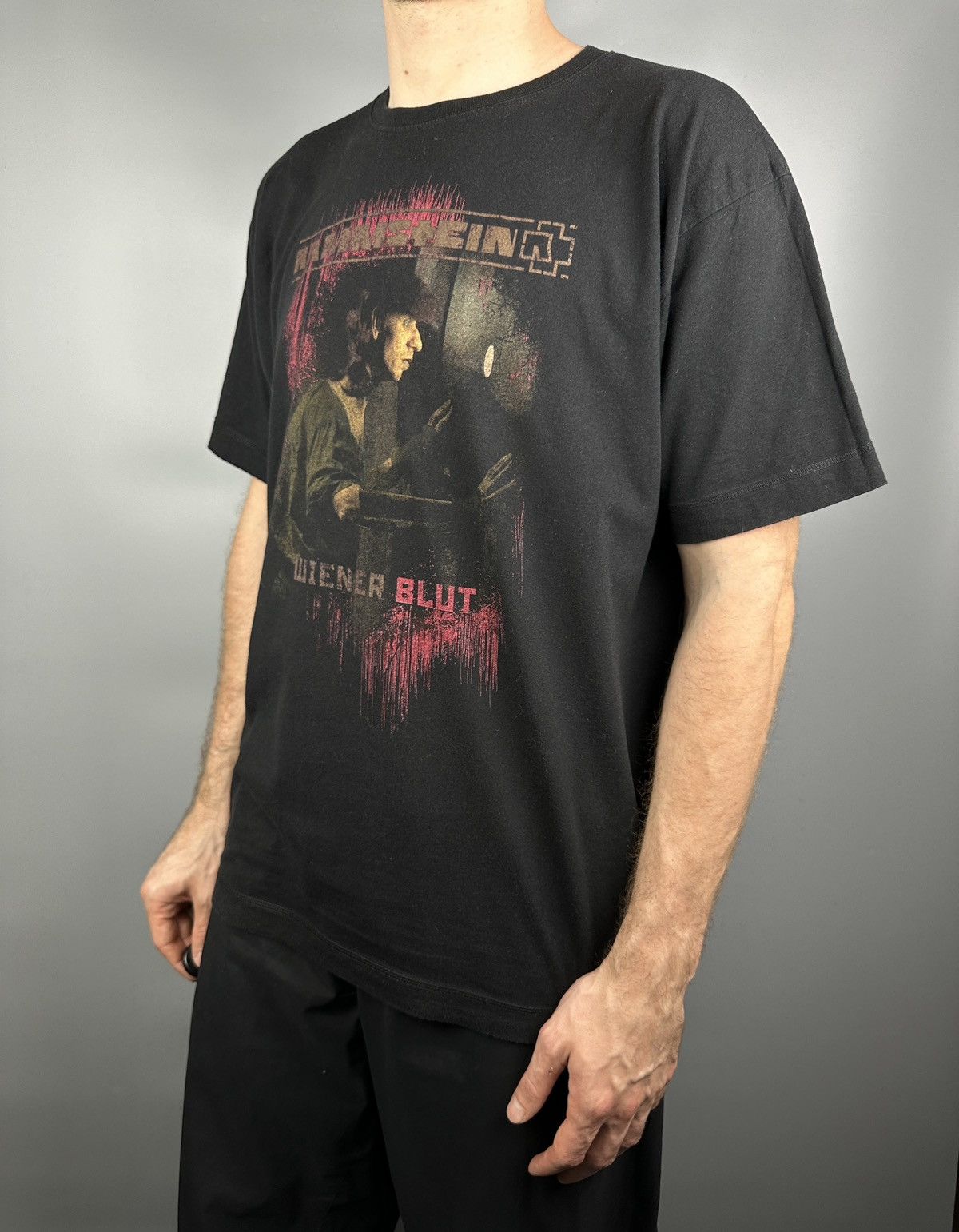 Band Tees Rammstein Wiener Blut Graphic Metal Rock T Shirt Tee Size US XL / EU 56 / 4 - 7 Thumbnail