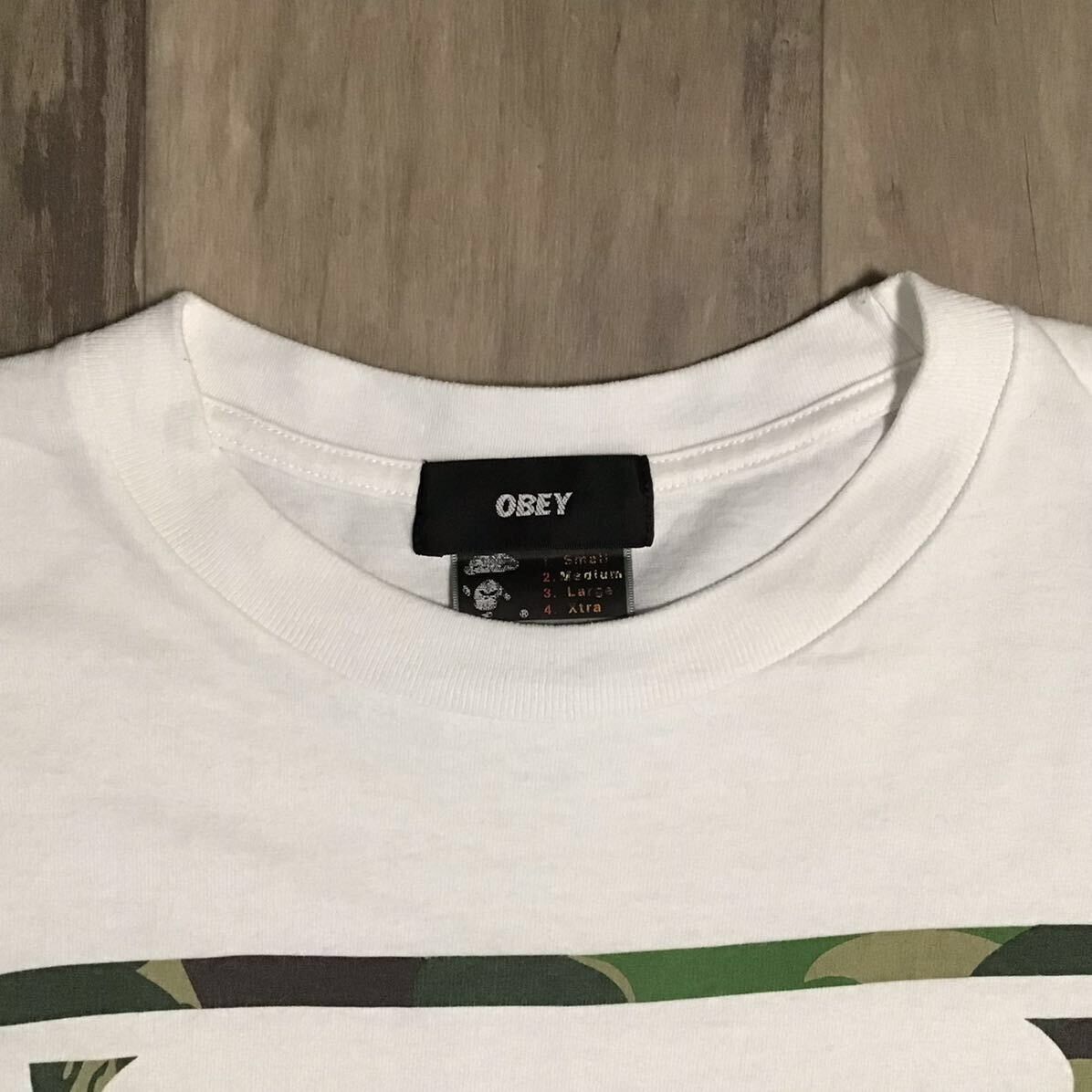 Bape × Nigo × Obey BAPE × OBEY ABC camo logo T-shirt a bathing ape NIGO Size US M / EU 48-50 / 2 - 4 Thumbnail