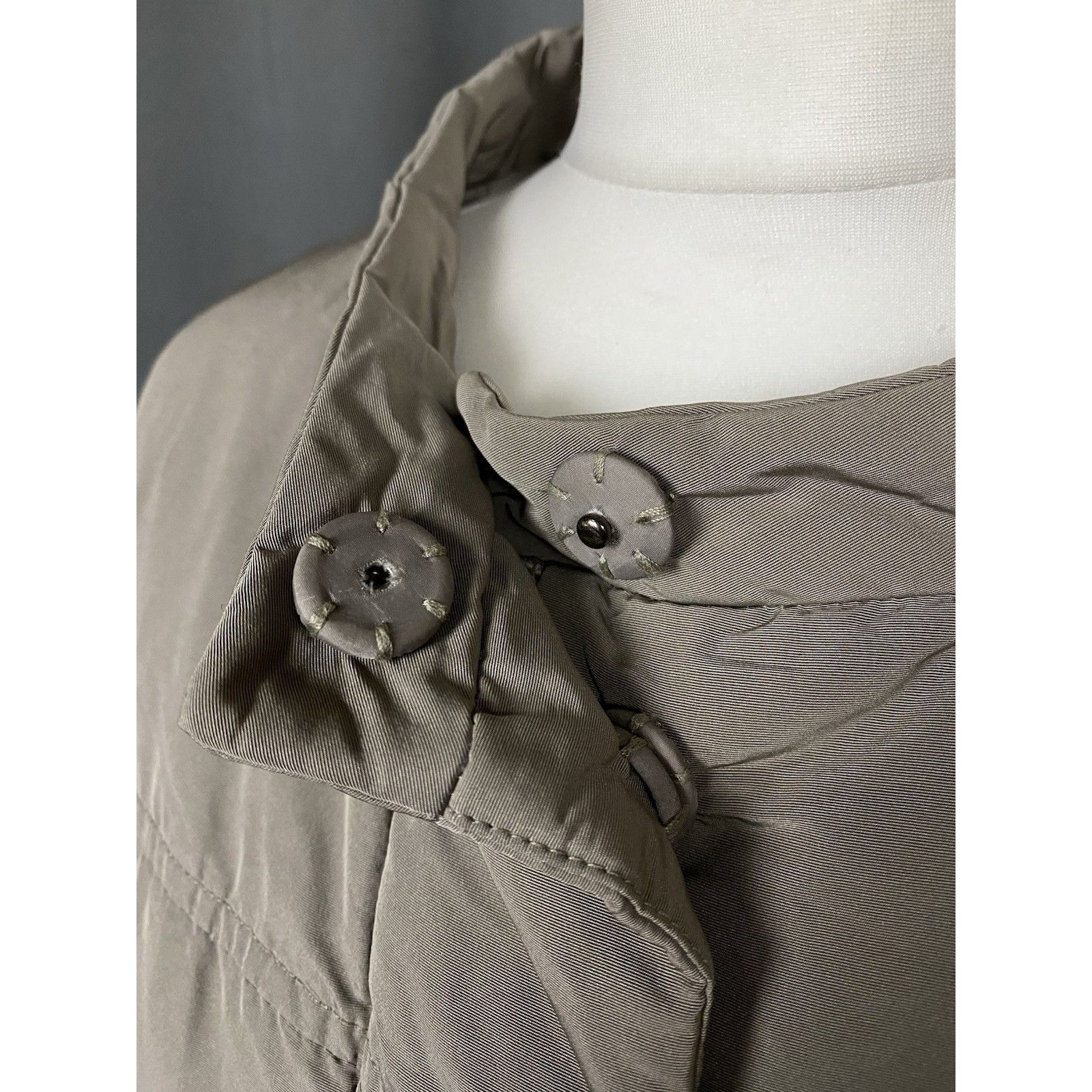 Moncler Moncler Bardane Giubbtto Women's Gray Down Insulated Long Ja Size M / US 6-8 / IT 42-44 - 7 Thumbnail