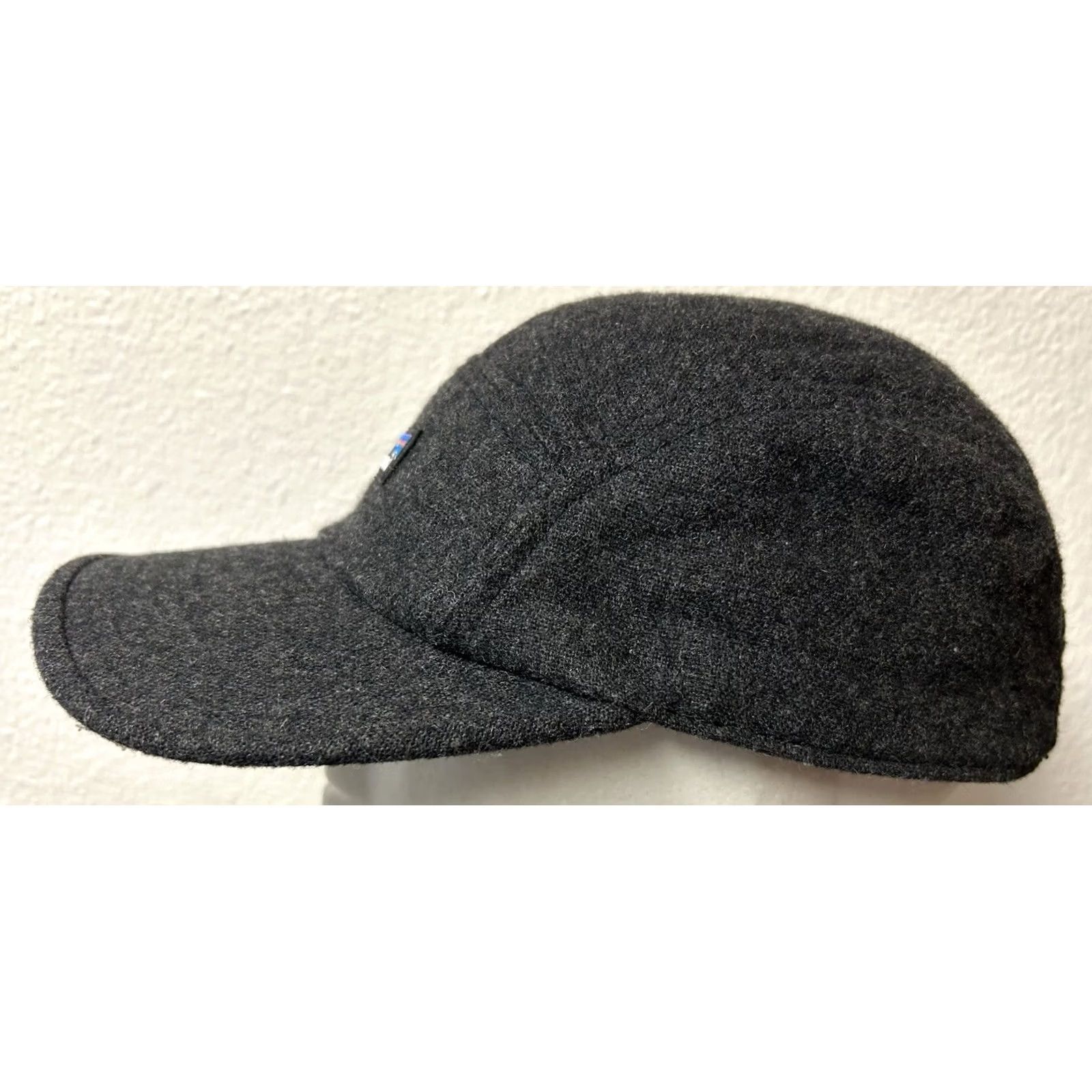 Patagonia Patagonia 5 Panel Wool Strapback Gray Hat Cap Fitz Roy Mountains Size ONE SIZE - 4 Thumbnail