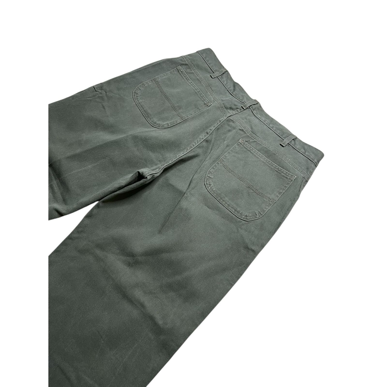 Faded Glory Vintage 80s Faded Glory Pants Green Denim 40x30 (38x29) Size US 40 / EU 56 - 9 Thumbnail