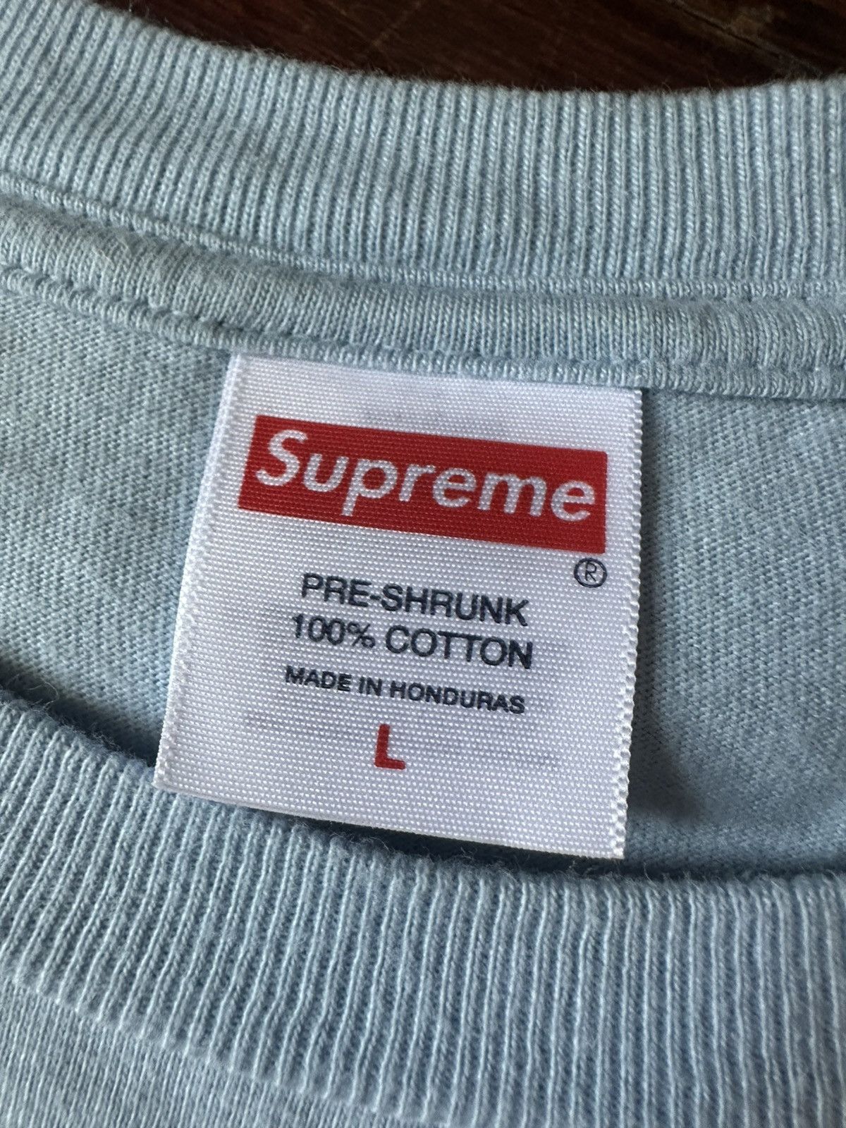 Supreme SUPREME EMO TEE LARGE BLUE FW24 Size US L / EU 52-54 / 3 - 7 Thumbnail
