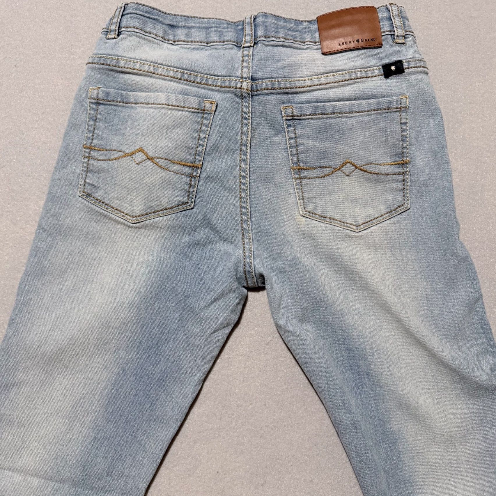 Lucky Brand Lucky Brand Zoe Skinny Jeans Women's Blue Denim Low-Rise Zip Fly 16 Jeans Boyfriend? Size 38" / US 16 / IT 52 - 4 Thumbnail