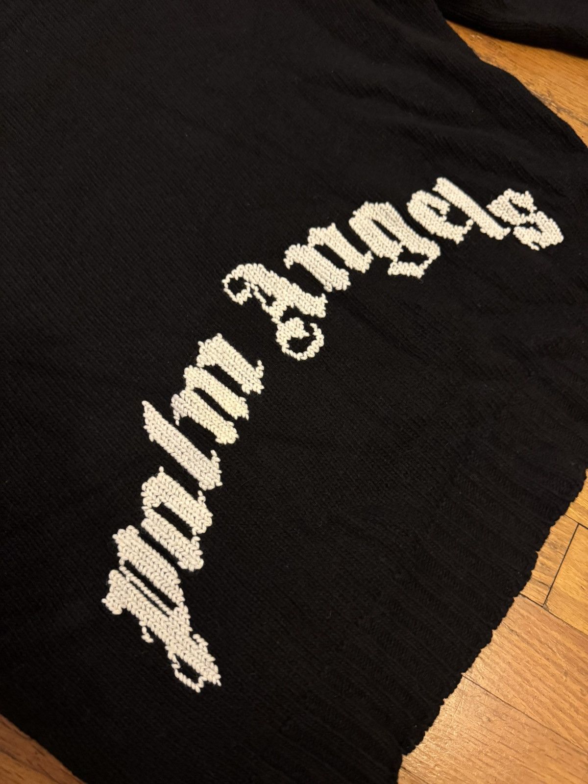 Palm Angels Palm Angels Rec Logo Sweater in Black NWT Sz S Size US S / EU 44-46 / 1 - 4 Thumbnail