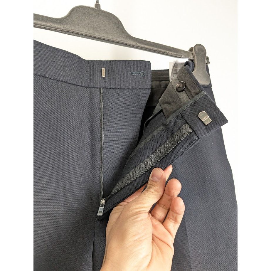 Bottega Veneta o1rshd1 Double Cotton Canvas Trousers in Black Size US 34 / EU 50 - 8 Thumbnail
