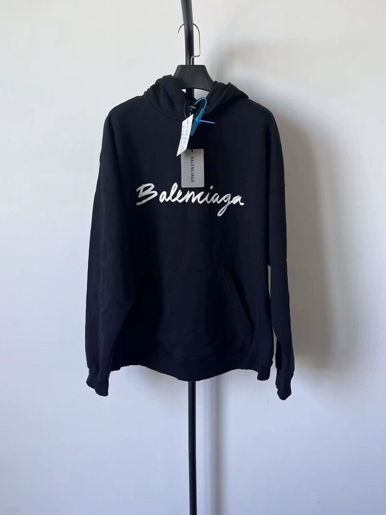 Balenciaga Balenciaga size 1 Handwriting Solid Letter Logo Print Casua Size US XS / EU 42 / 0 - 1 Thumbnail