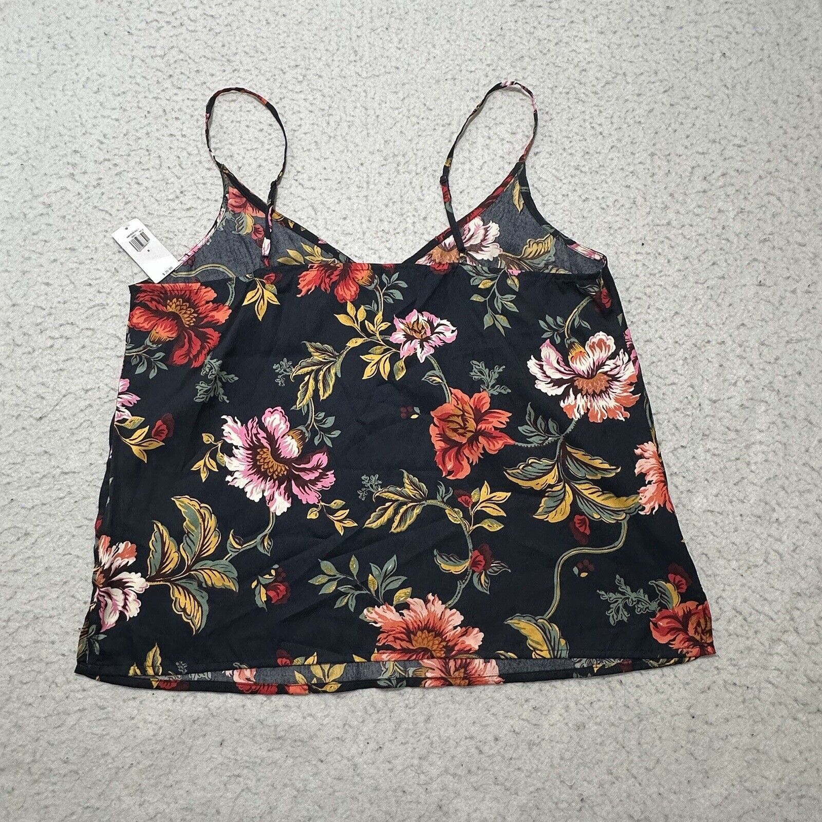 Old Navy Old Navy Small Navy Blue Floral Pajama Tank Top Lightweight Size S / US 4 / IT 40 - 11 Thumbnail