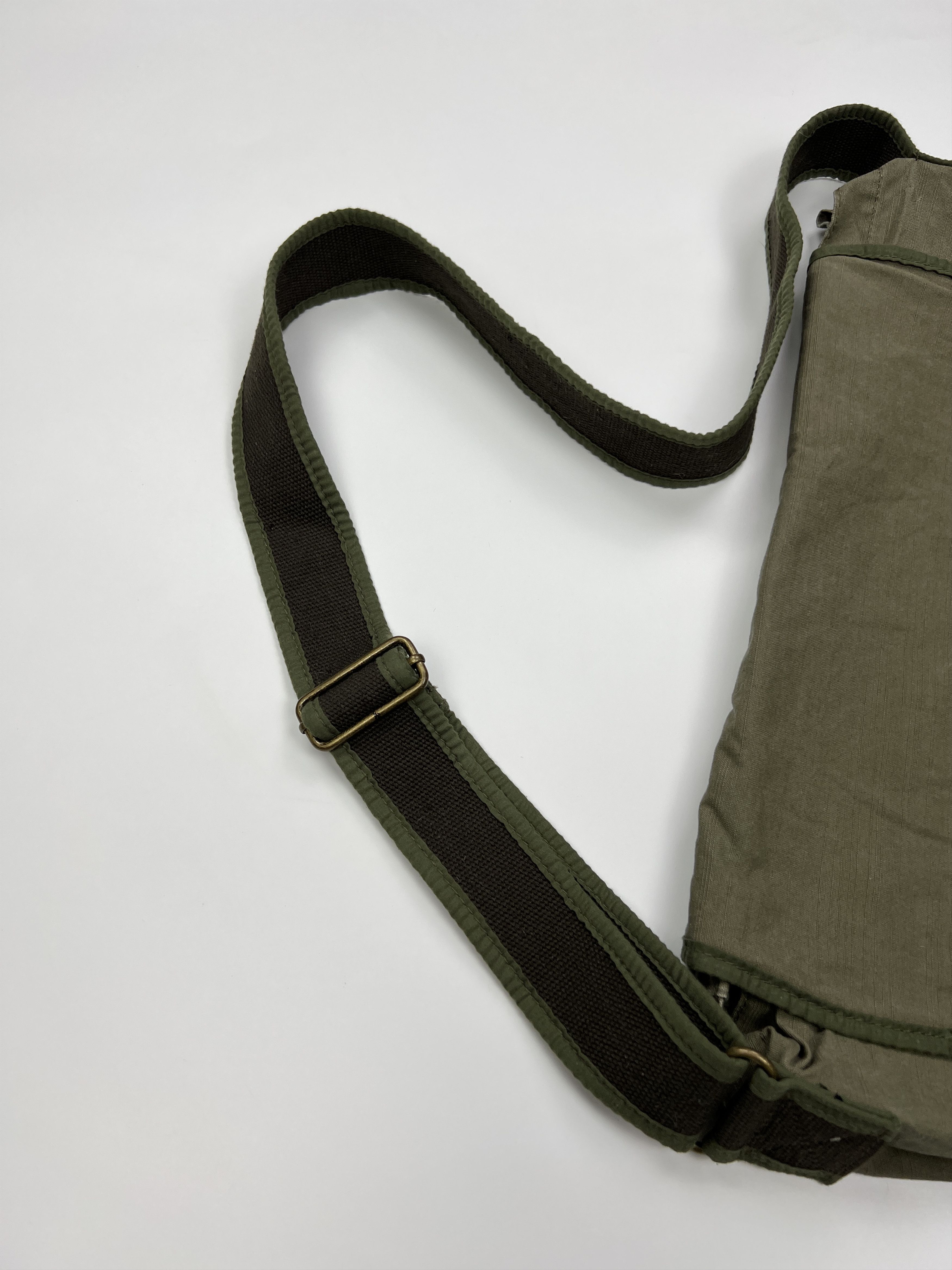 Tommy Hilfiger Y2K Tommy Hilfiger Denim Cotton Military Messenger Bag Size ONE SIZE - 13 Thumbnail