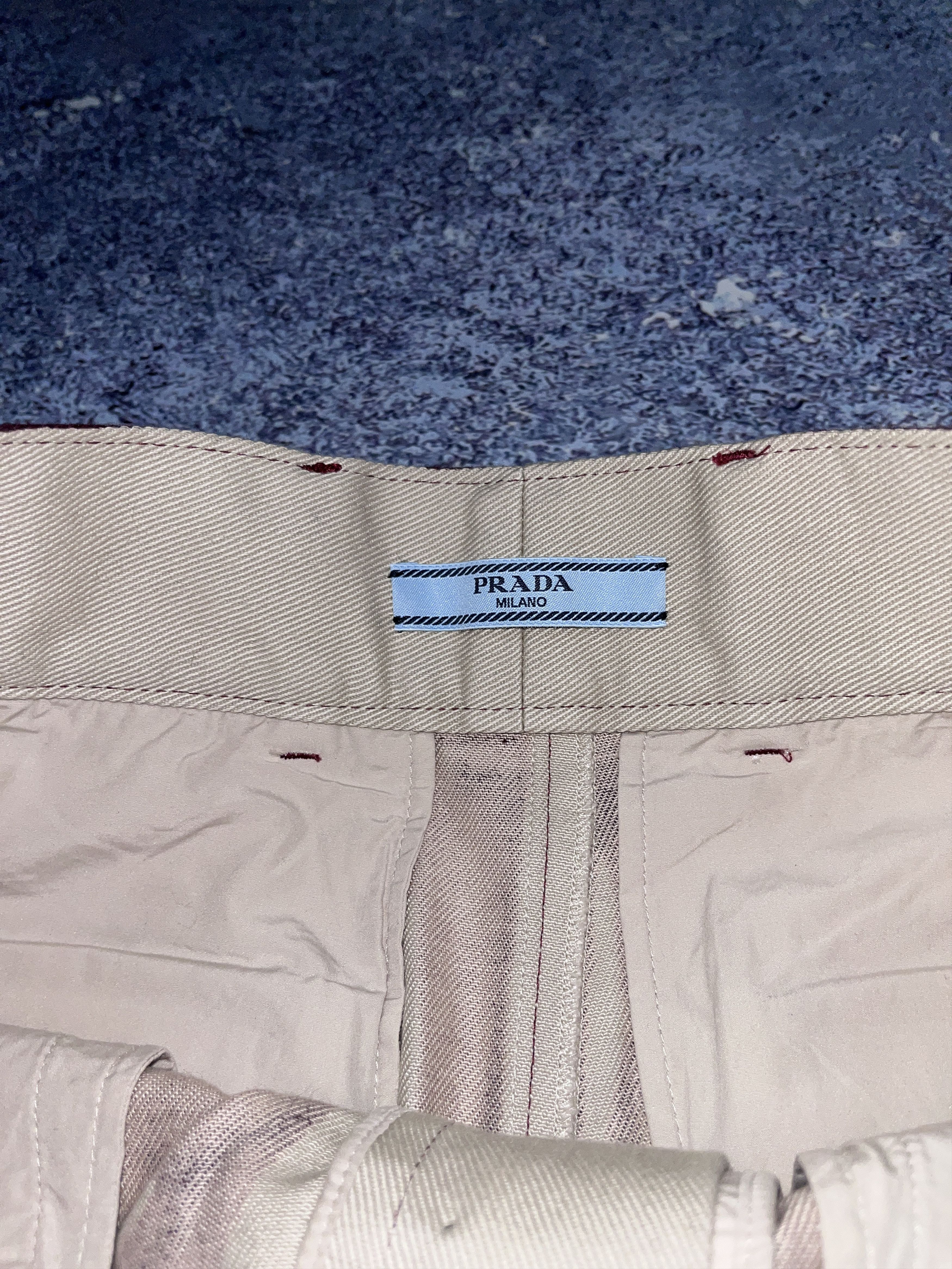 Prada Archive Prada Milano Denim Pants Jeans Red Wine Blood Unisex Size 29" - 9 Thumbnail