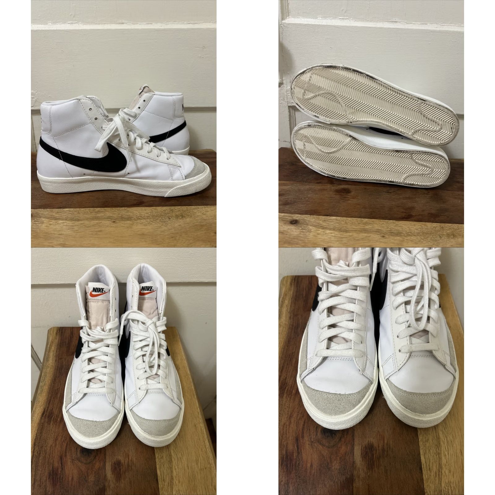 Nike Nike Blazer Mid 77 Shoes Womens 10.5 White Basketball Sneakers CZ1055 100 Size L / US 10 / IT 46 - 8 Thumbnail