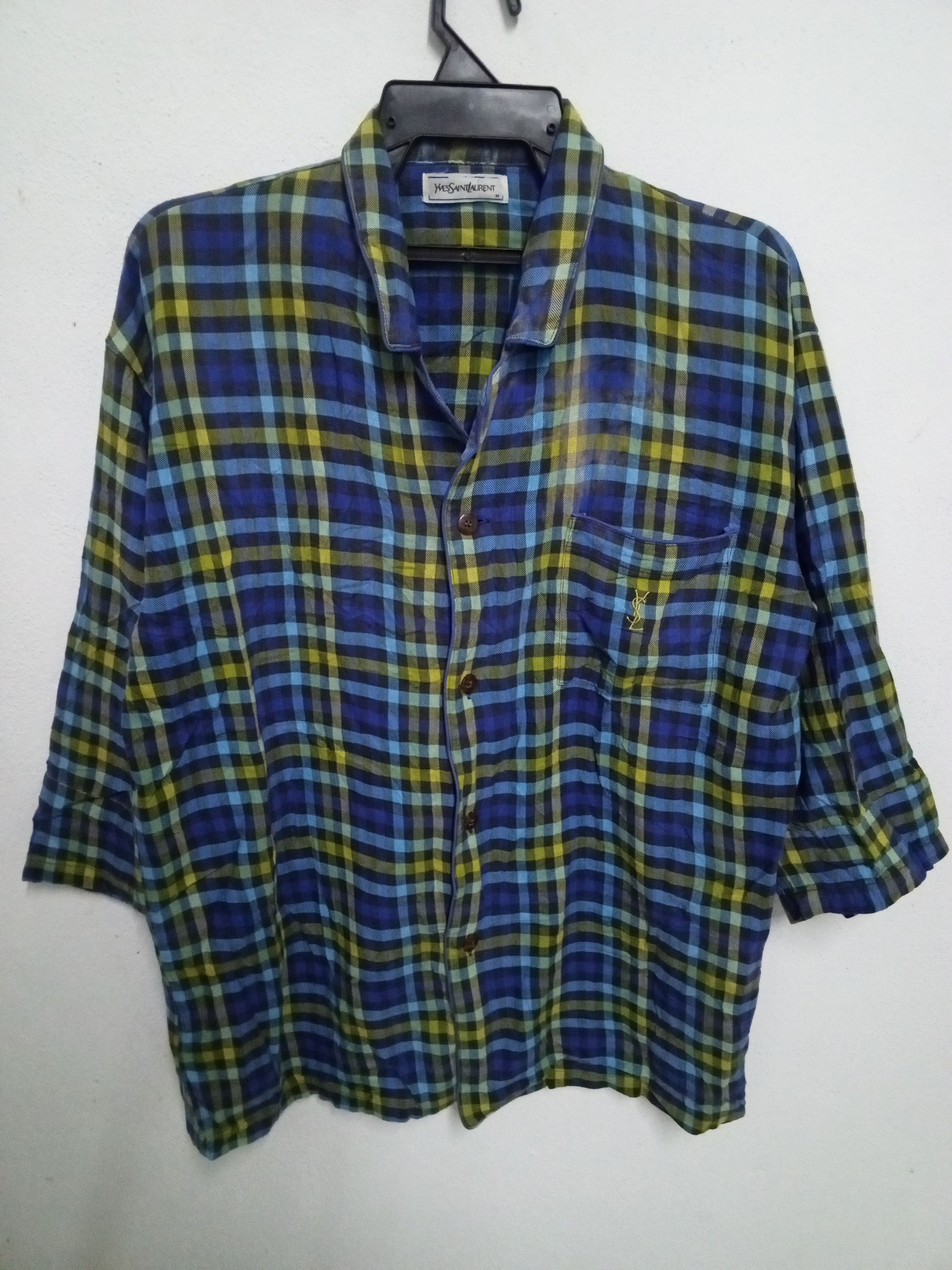 Yves Saint Laurent YSL SHIRTS BUTTON Size US L / EU 52-54 / 3 - 1 Thumbnail