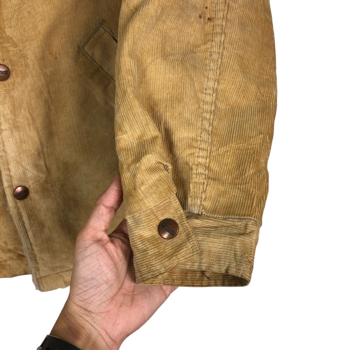 Toyo Enterprises 🔥Vintage Trucker Corduroy Biker Jacket Maverick Made in Usa Size US M / EU 48-50 / 2 - 15 Thumbnail