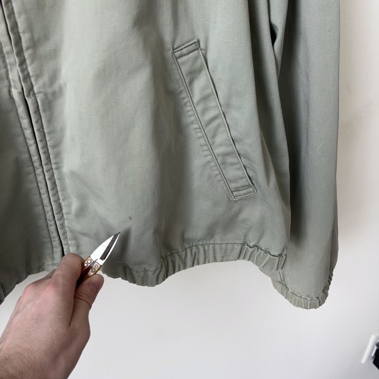 Polo Ralph Lauren Vintage Light Green Bi-Swing Bomber Jacket USA Mint Seafoam Size US XL / EU 56 / 4 - 7 Thumbnail