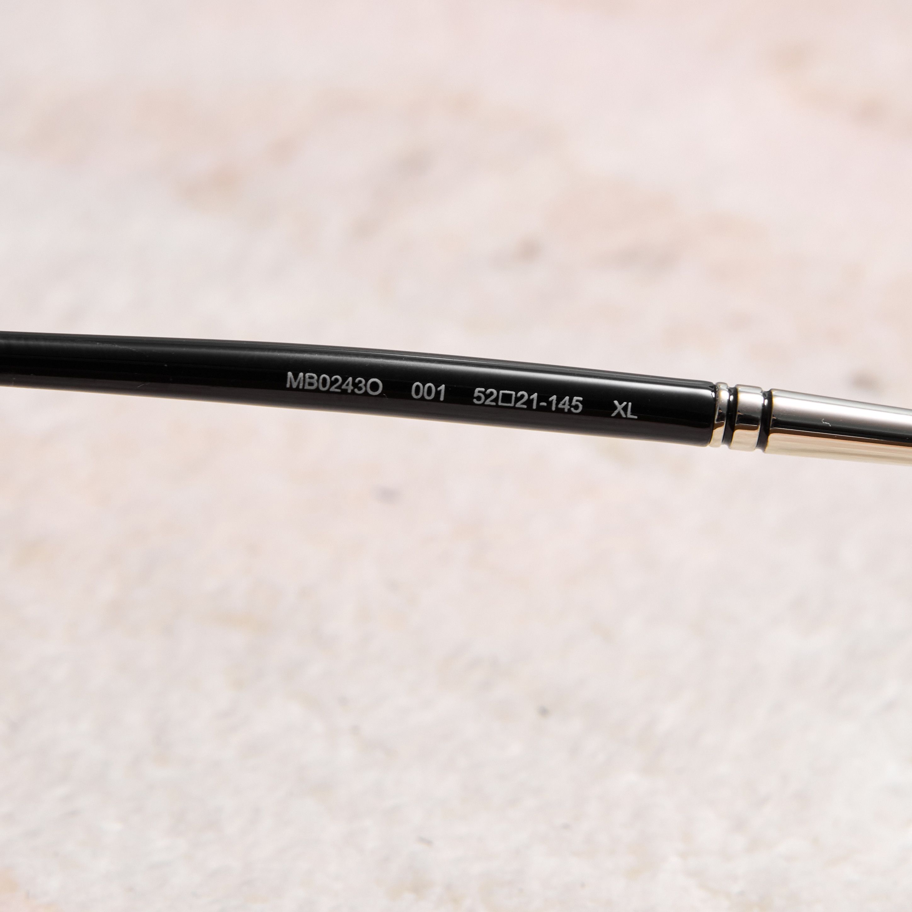 Montblanc MONTBLANC MB0243O 001 Sunglasses Size ONE SIZE - 4 Thumbnail
