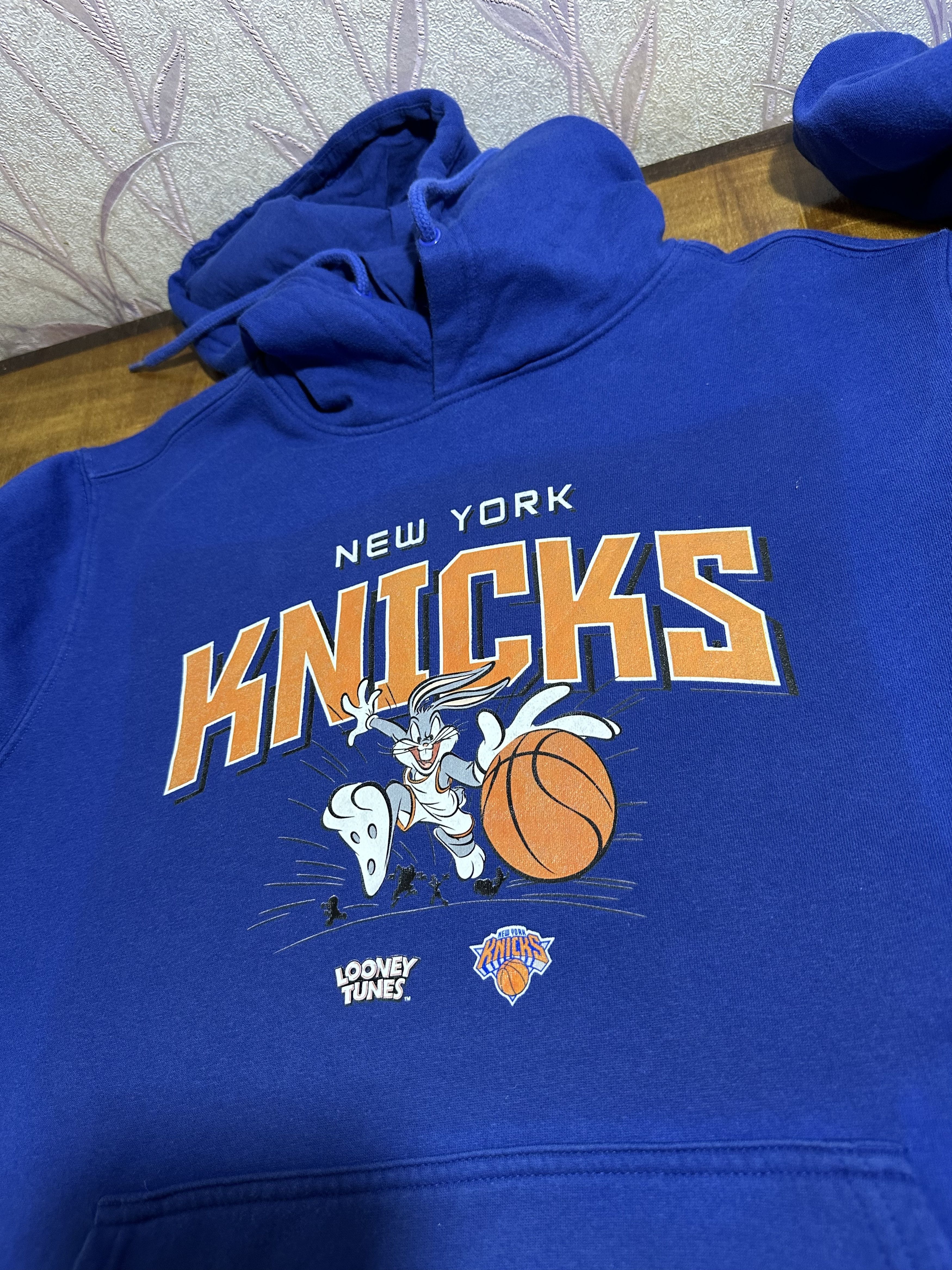 NBA New York Knicks NBA Hoodie Bugs Bunny Looney Tune Size US L / EU 52-54 / 3 - 5 Thumbnail