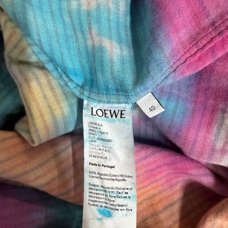Loewe LOEWE Zaen chessboard shirt jacket Size XS / US 0-2 / IT 36-38 - 4 Thumbnail