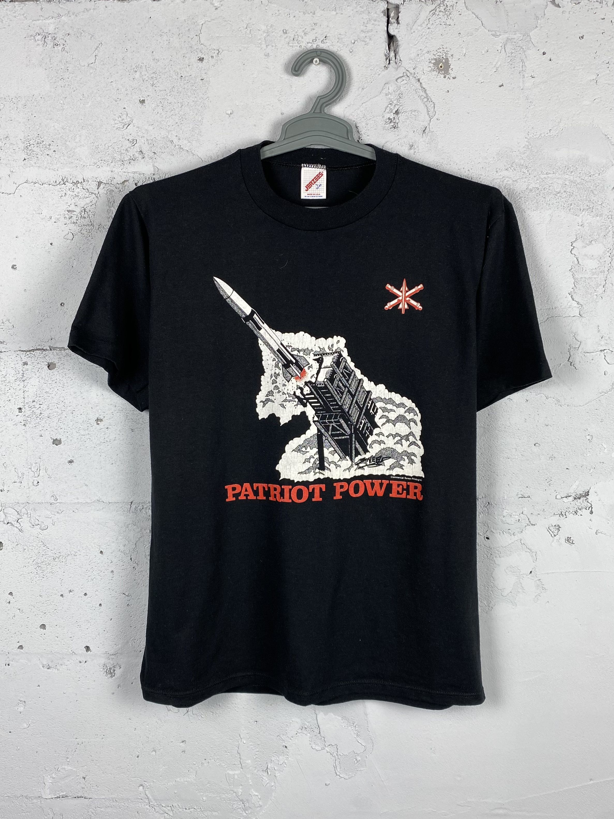 Vintage Rare Military War US Army Patriot Power Single Stitch Shirt Size US L / EU 52-54 / 3 - 1 Thumbnail