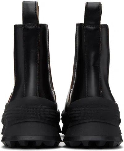 Jil Sander o1y0925 Ankle Boots in Black Size US 9 / IT 39 - 4 Thumbnail