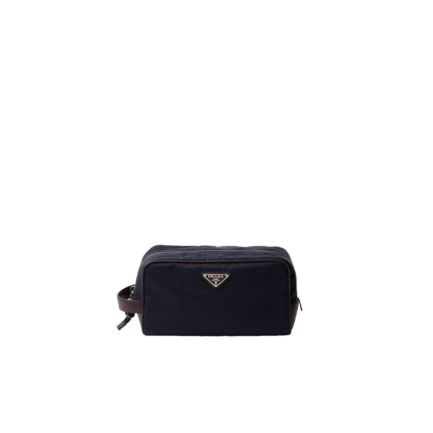 Prada PRADA $1070 Navy Speedrock Re-Nylon Pouch Bag New & Authenti Size ONE SIZE - 1 Thumbnail
